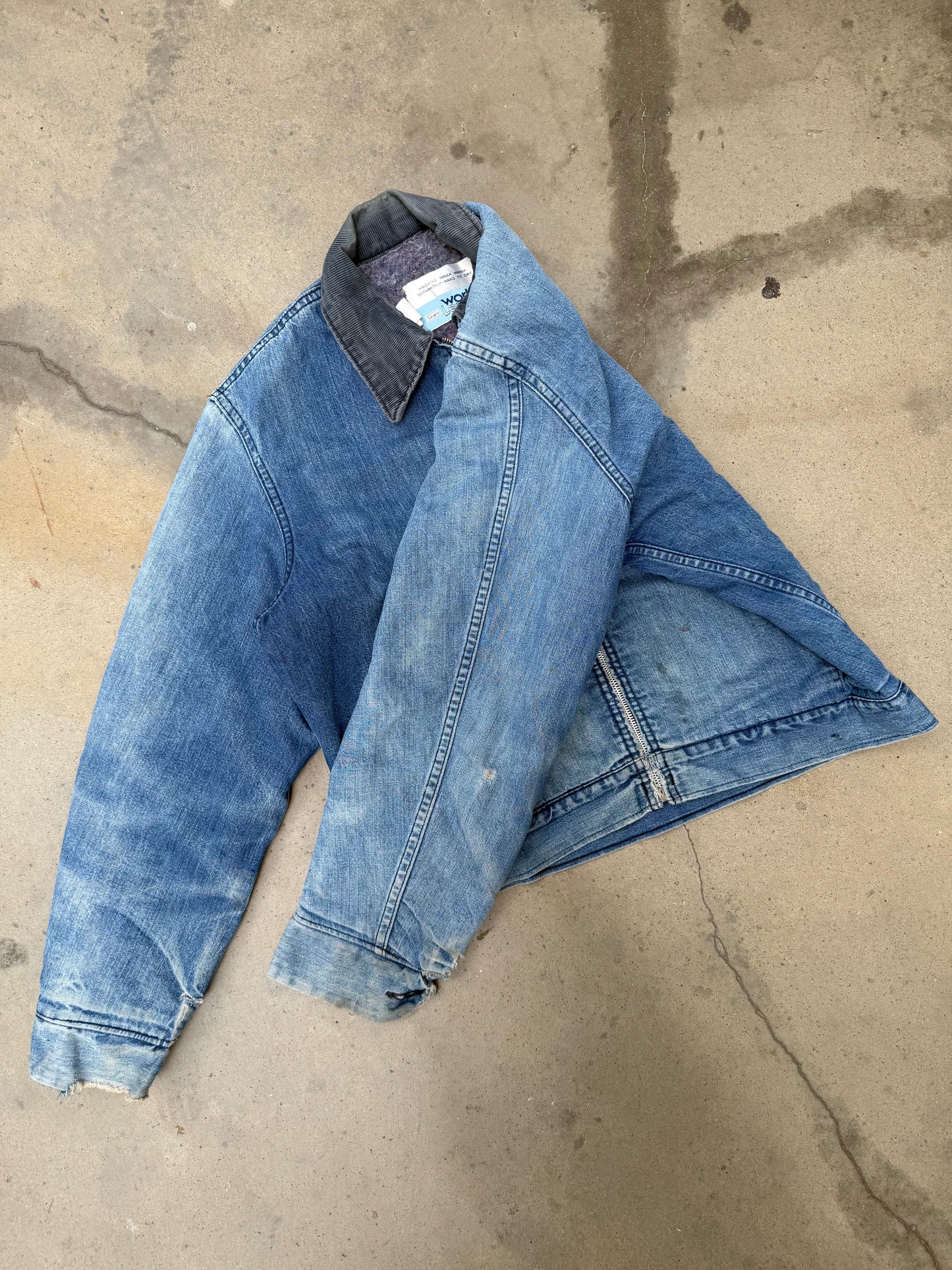 1980s Sears Boxy Denim Work Jacket - M