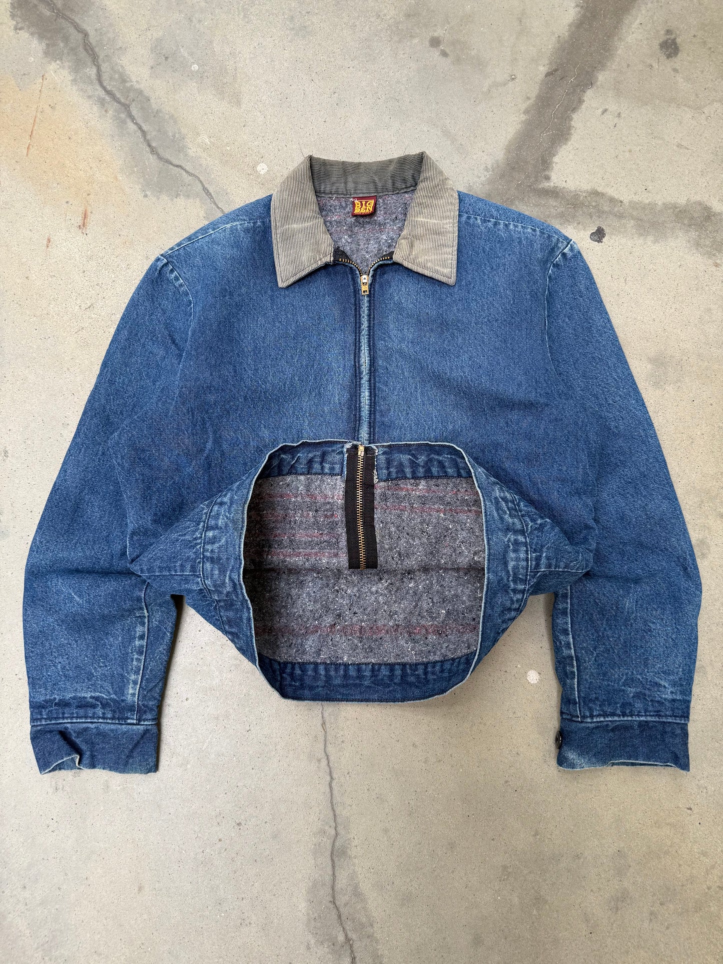 1980s Big Ben Boxy Denim Work Jacket - M