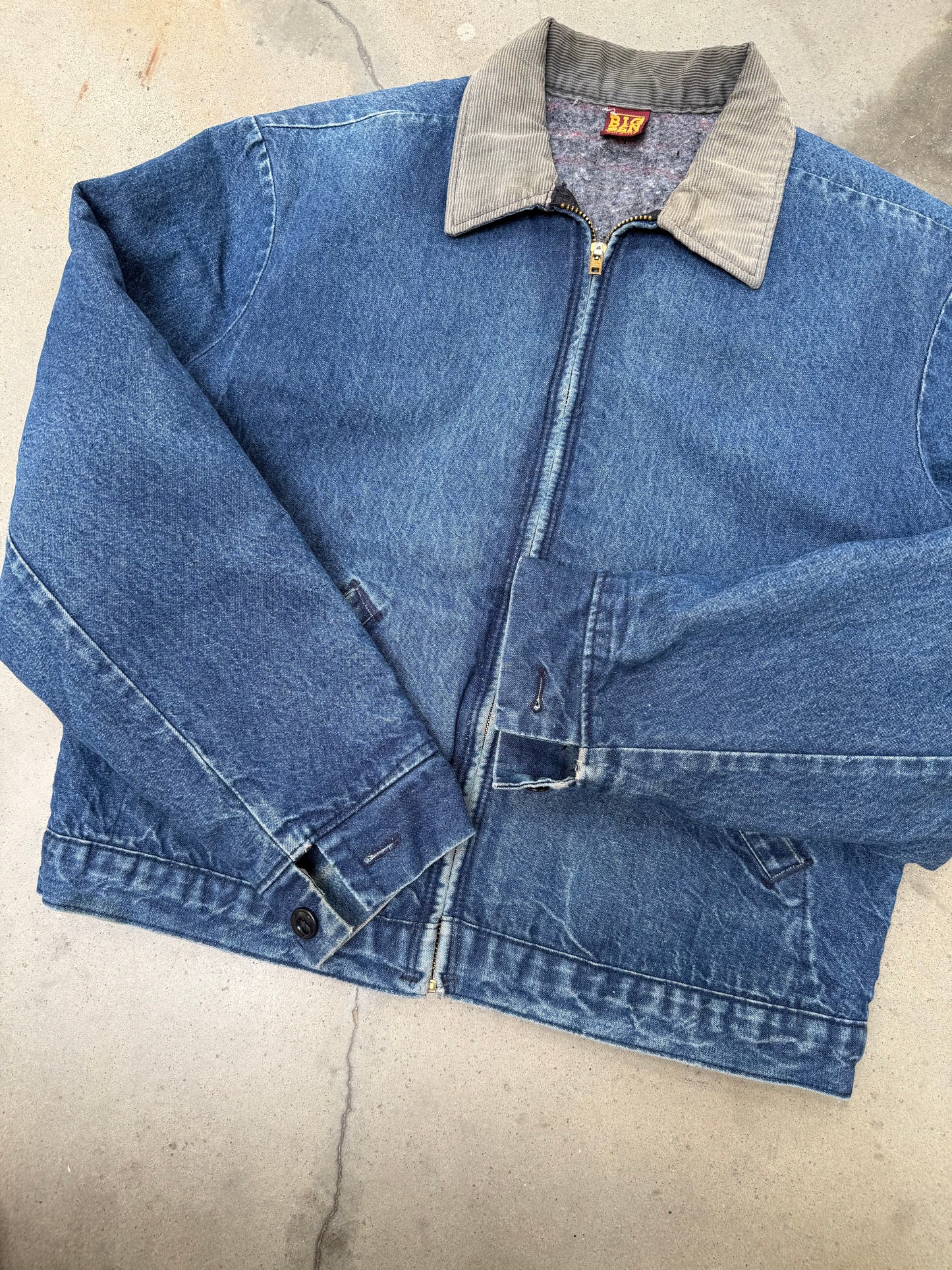 1980s Big Ben Boxy Denim Work Jacket - M