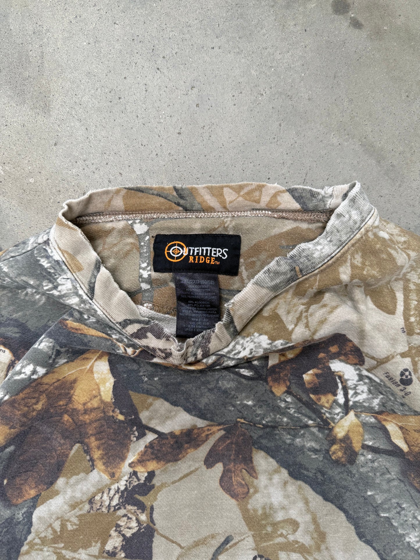 1990s Real Tree Camo Boxy Sweatshirt - XL
