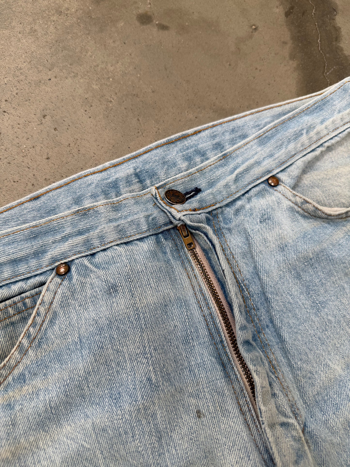 1970s Faded Bootcut Jeans - 34X30