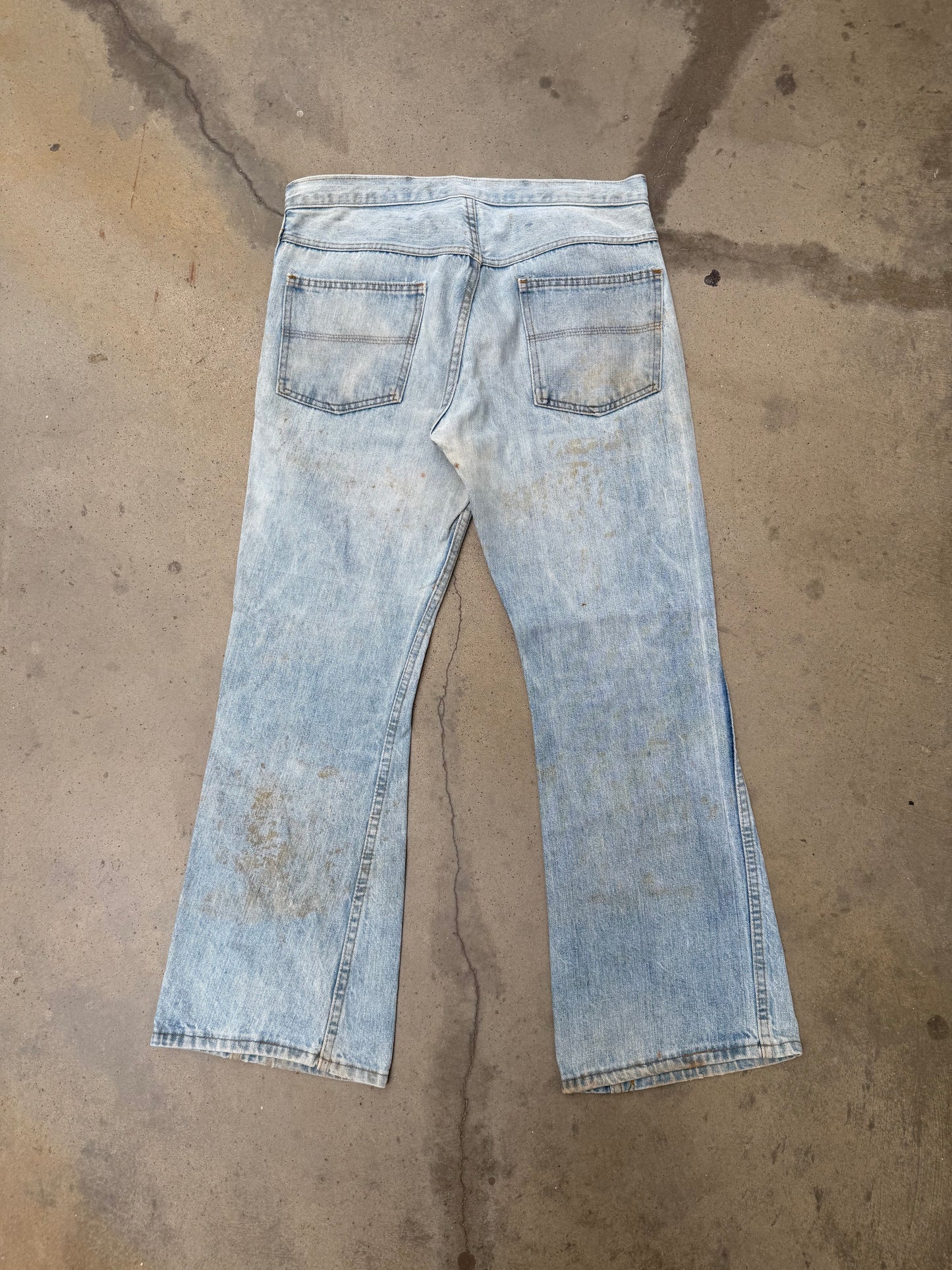 1970s Faded Bootcut Jeans - 34X30