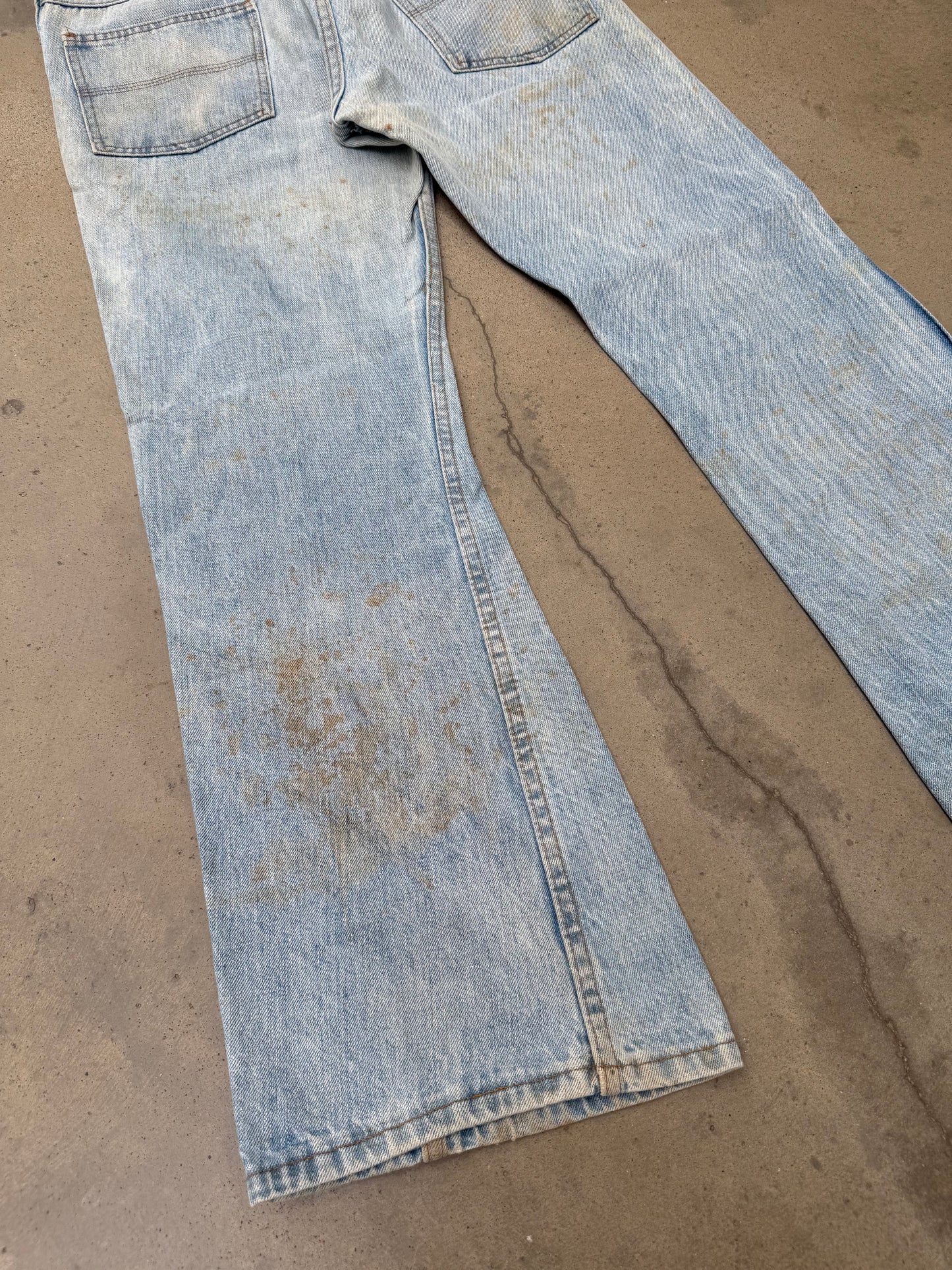 1970s Faded Bootcut Jeans - 34X30