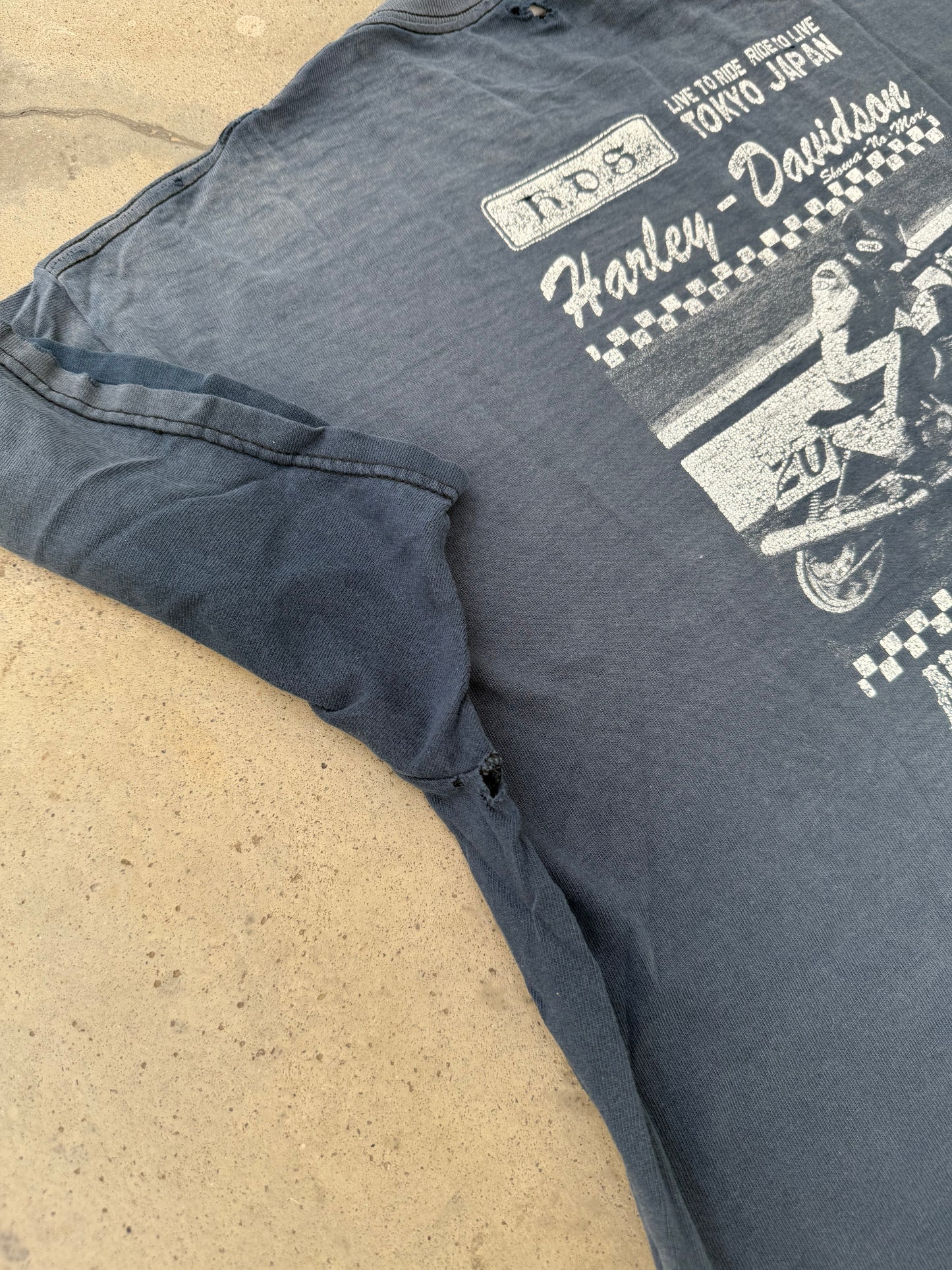2000s Tokyo Japan Harley Davidson Tee - L