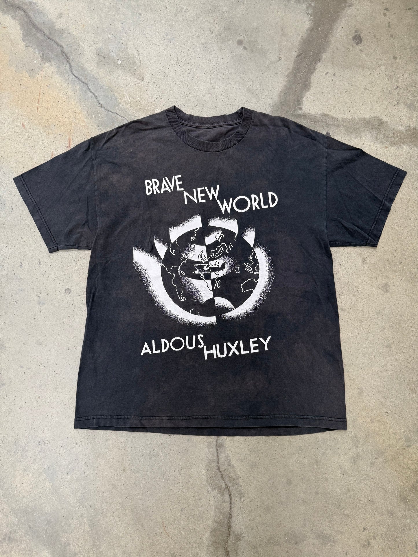1990s Brave New World Book Tee - XL