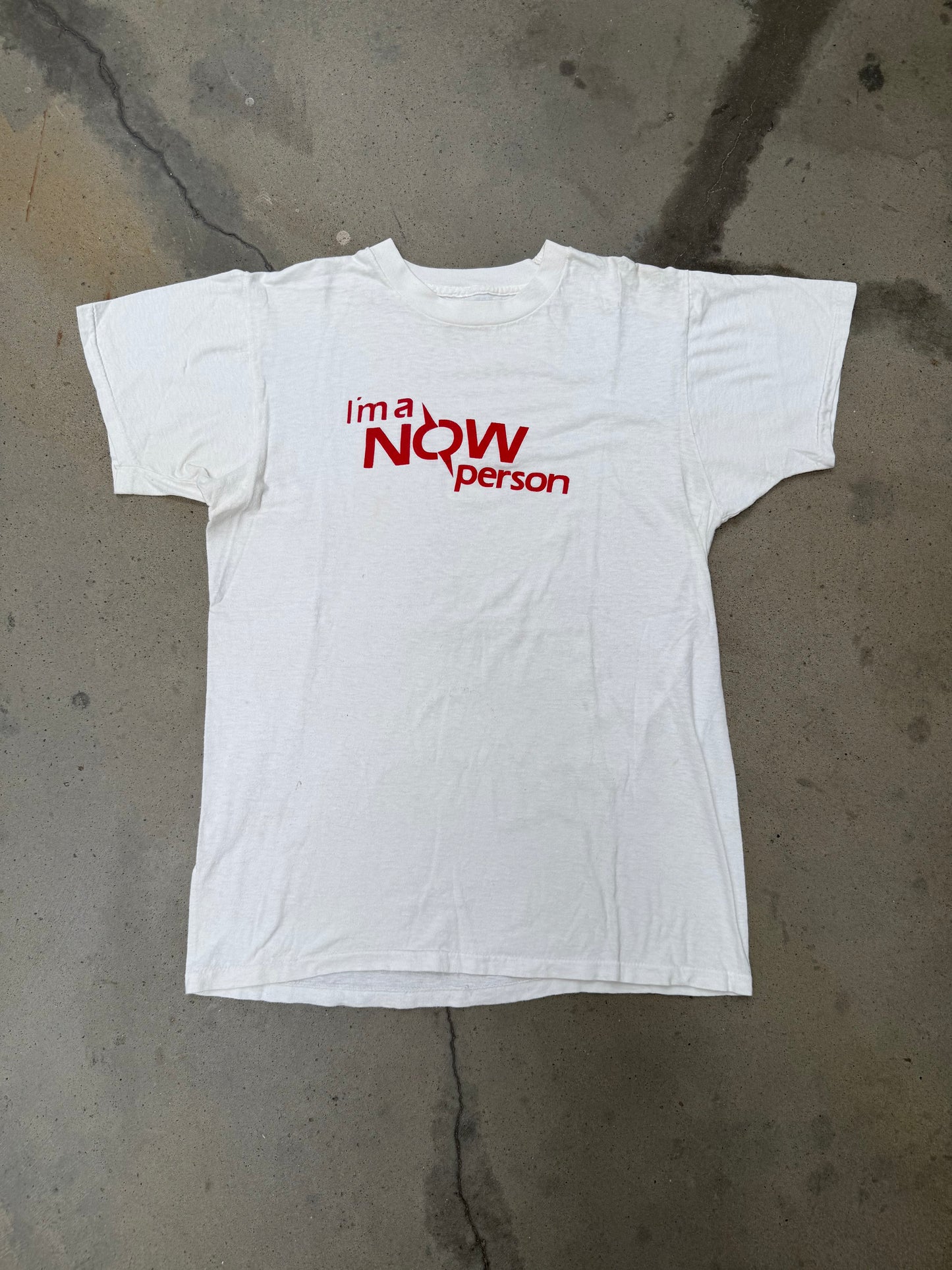 1980s I'm A Now Person Tee - M