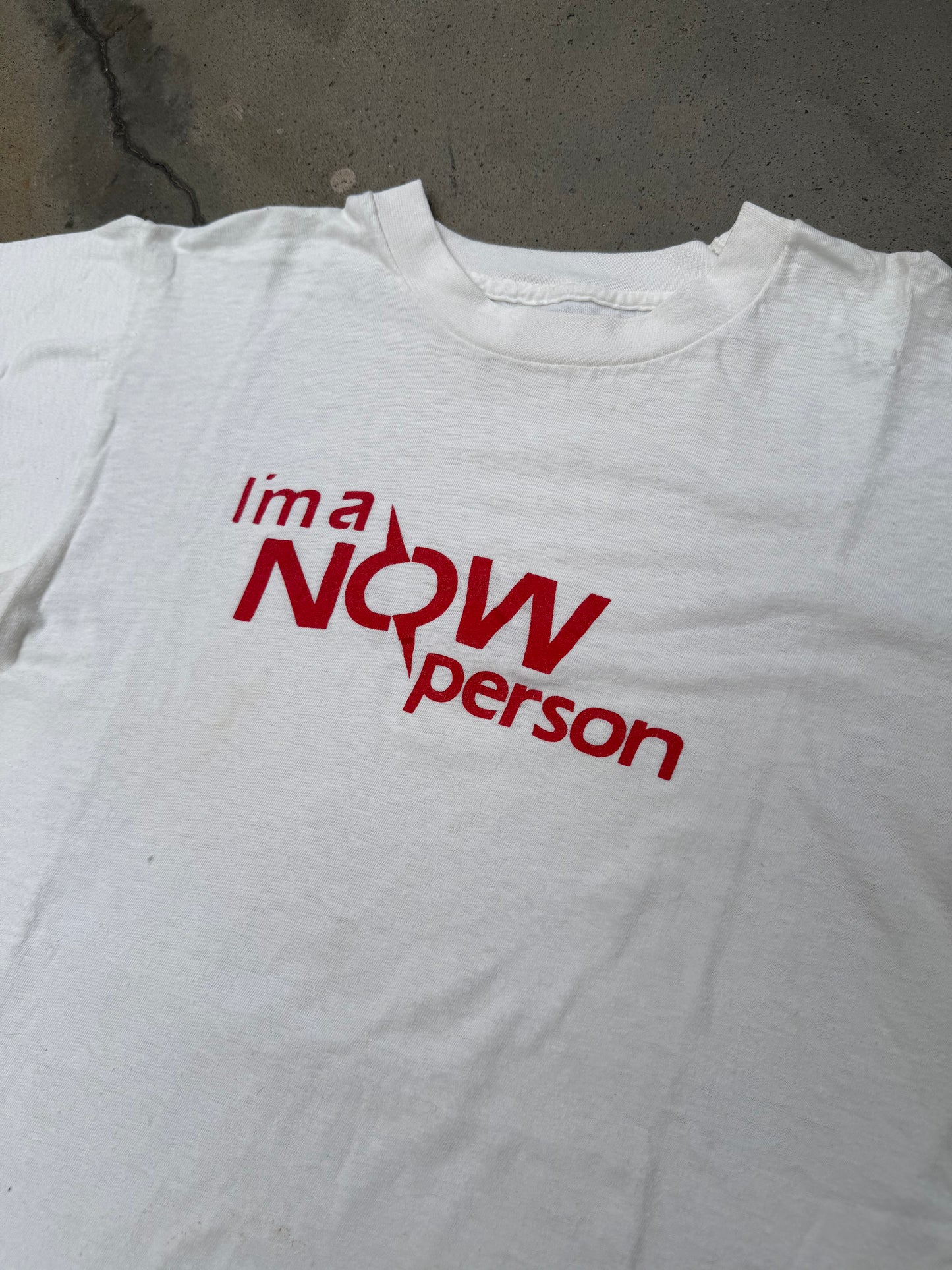 1980s I'm A Now Person Tee - M