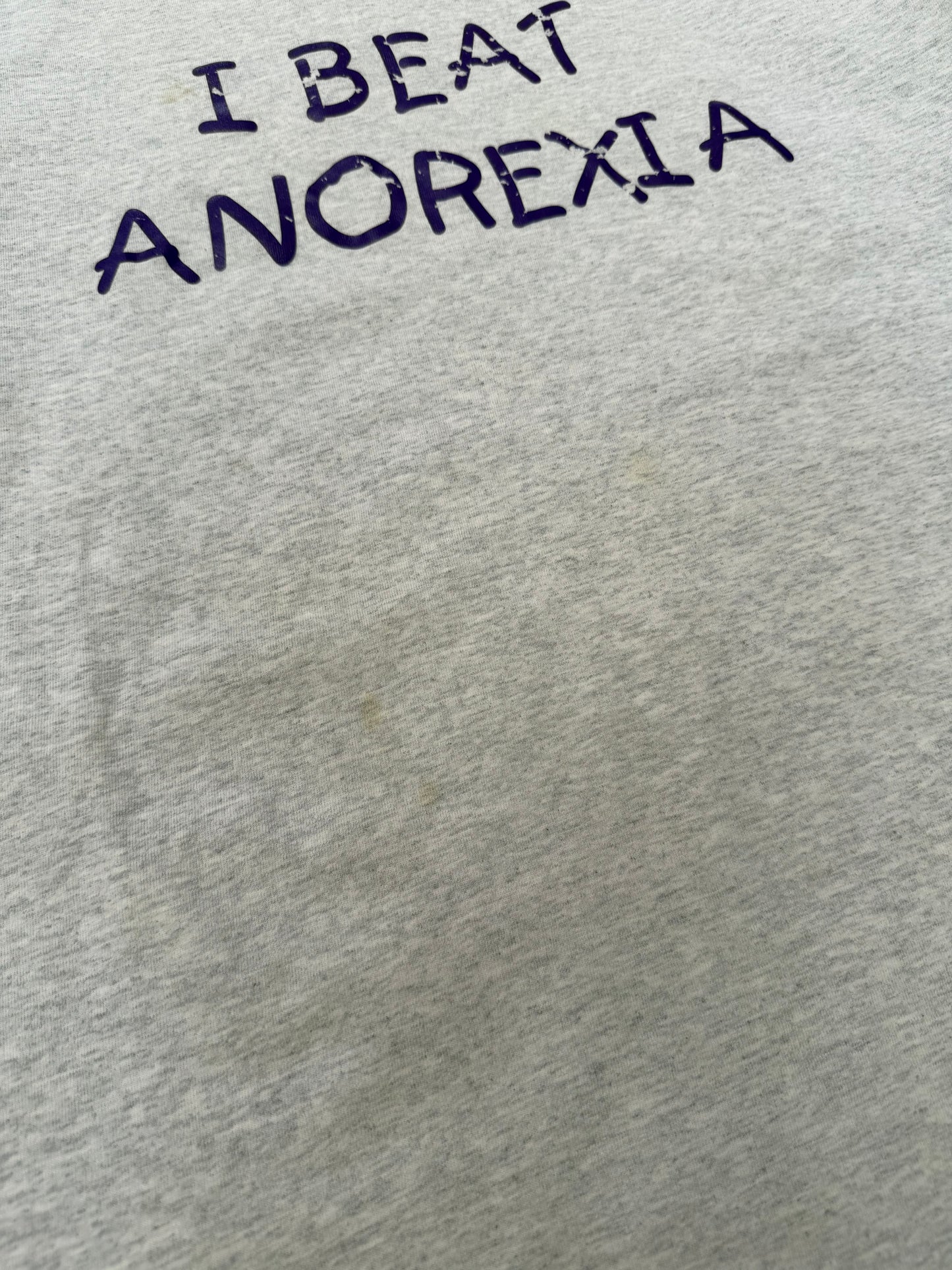 1990s I Beat Anorexia Tee - XL