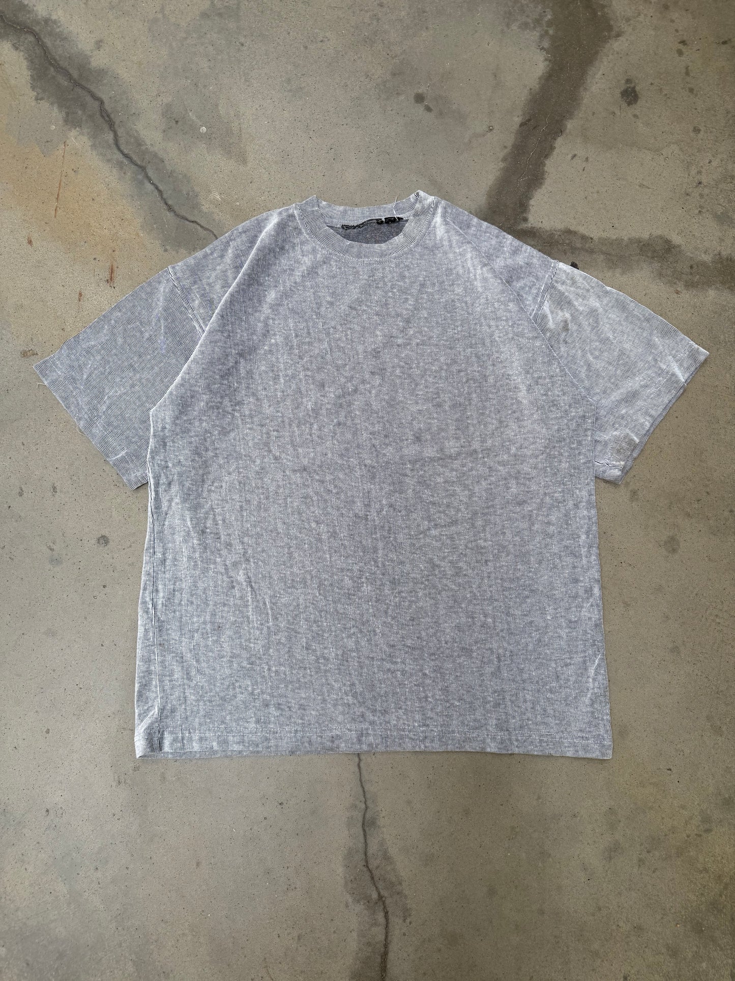 2000s Blank Ribbed Tee - XL