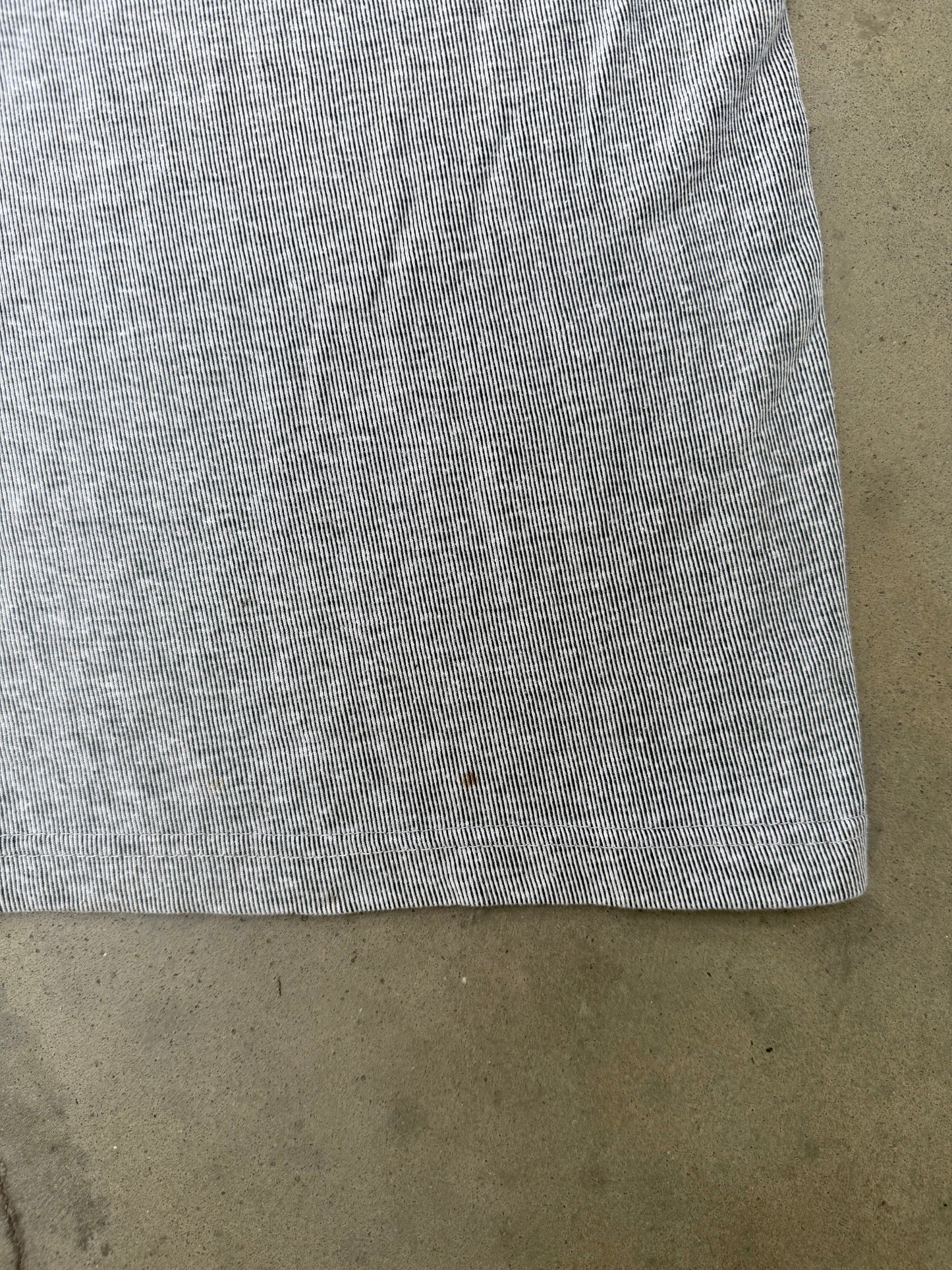 2000s Blank Ribbed Tee - XL