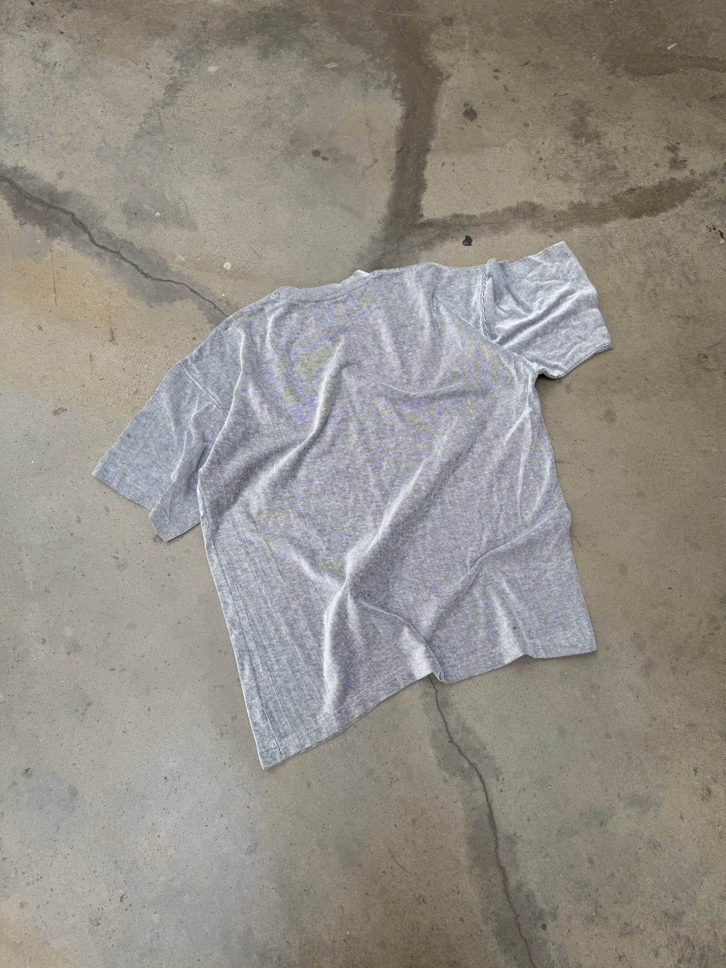 2000s Blank Ribbed Tee - XL