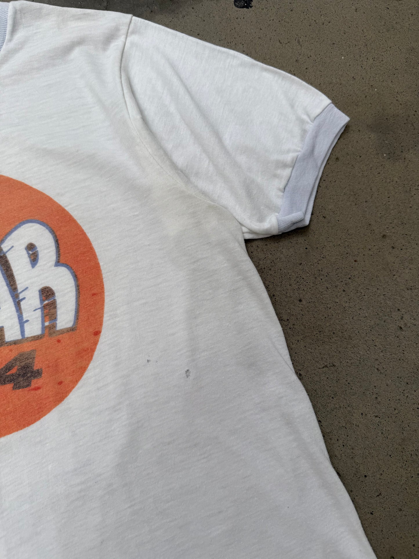 1980s Tigers Roar Ringer Tee - M