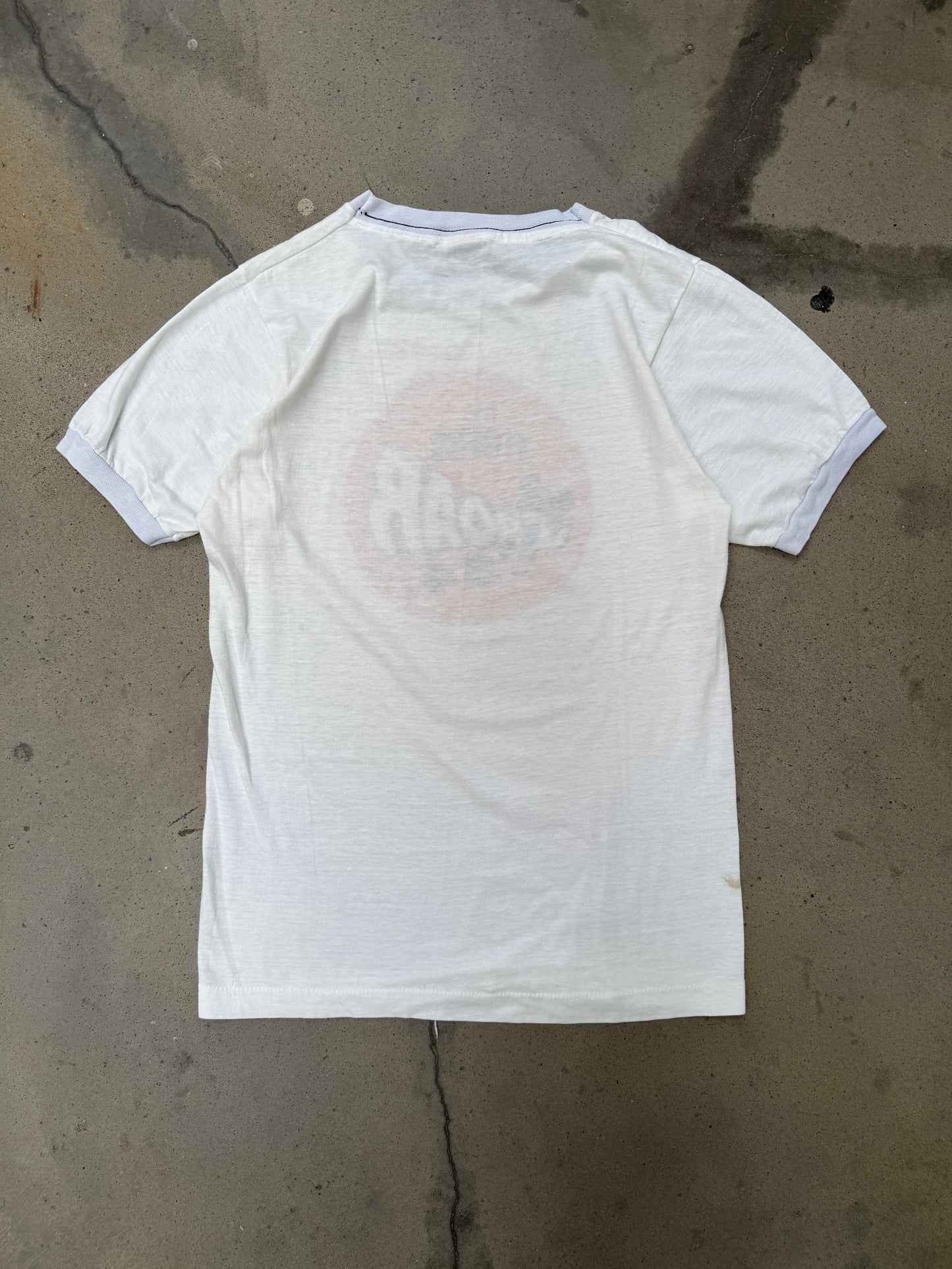 1980s Tigers Roar Ringer Tee - M