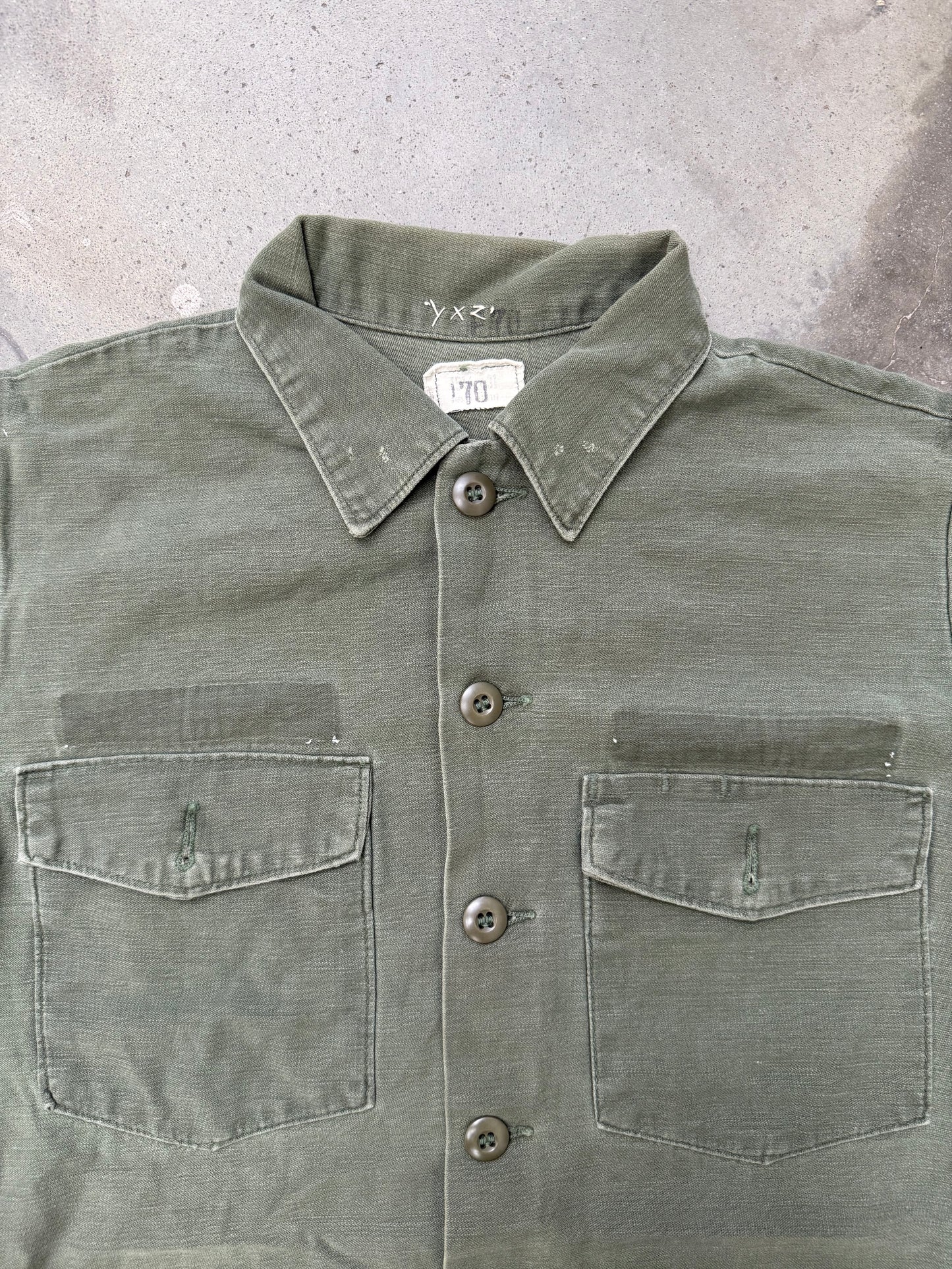 1970s OG107 Fatigue Top - S