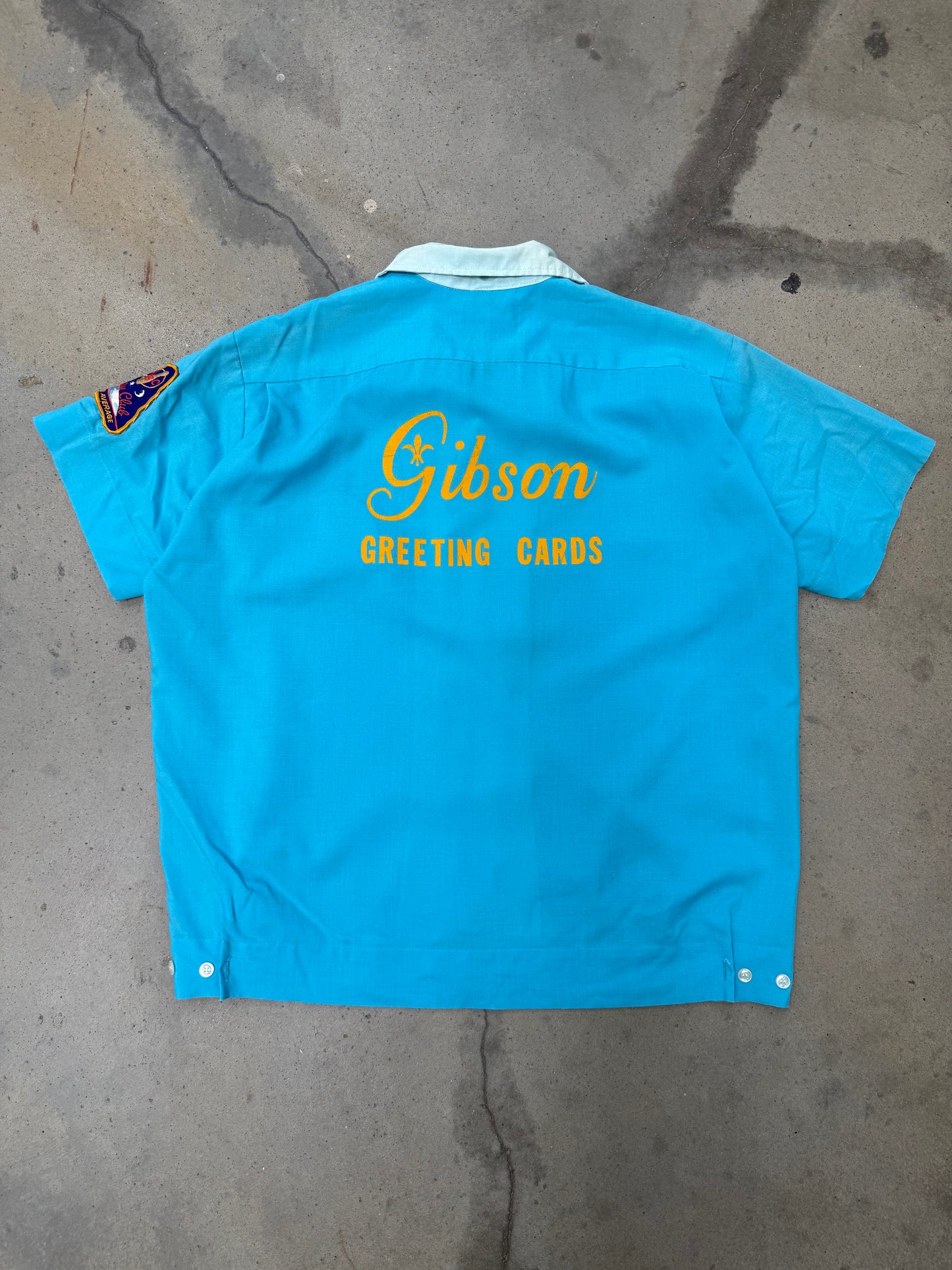 1970s Two Tone Bowling Shirt - L