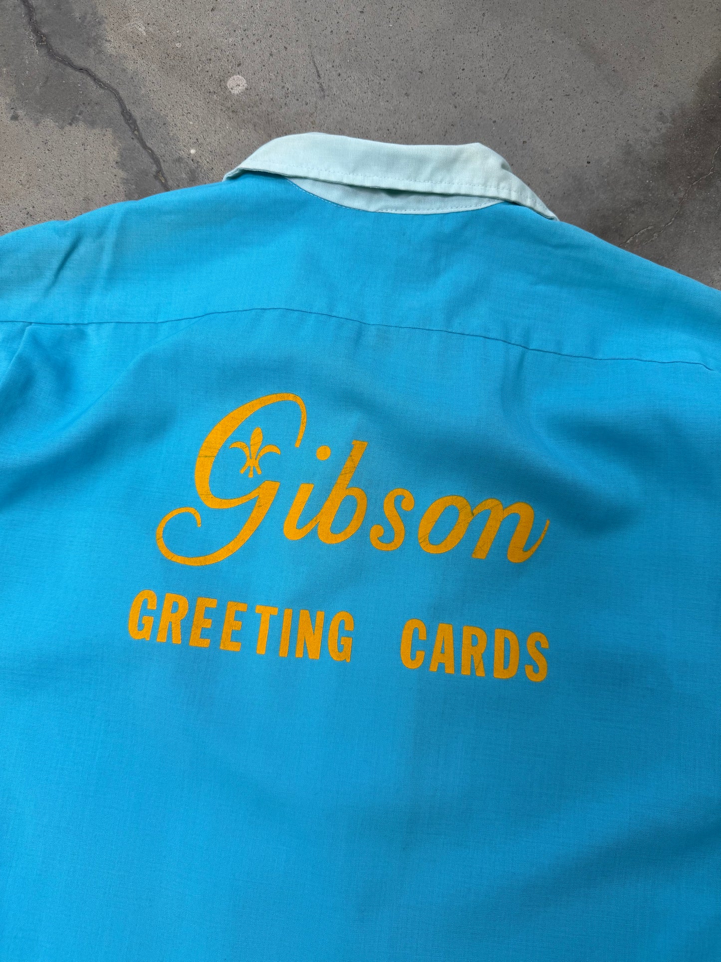 1970s Two Tone Bowling Shirt - L