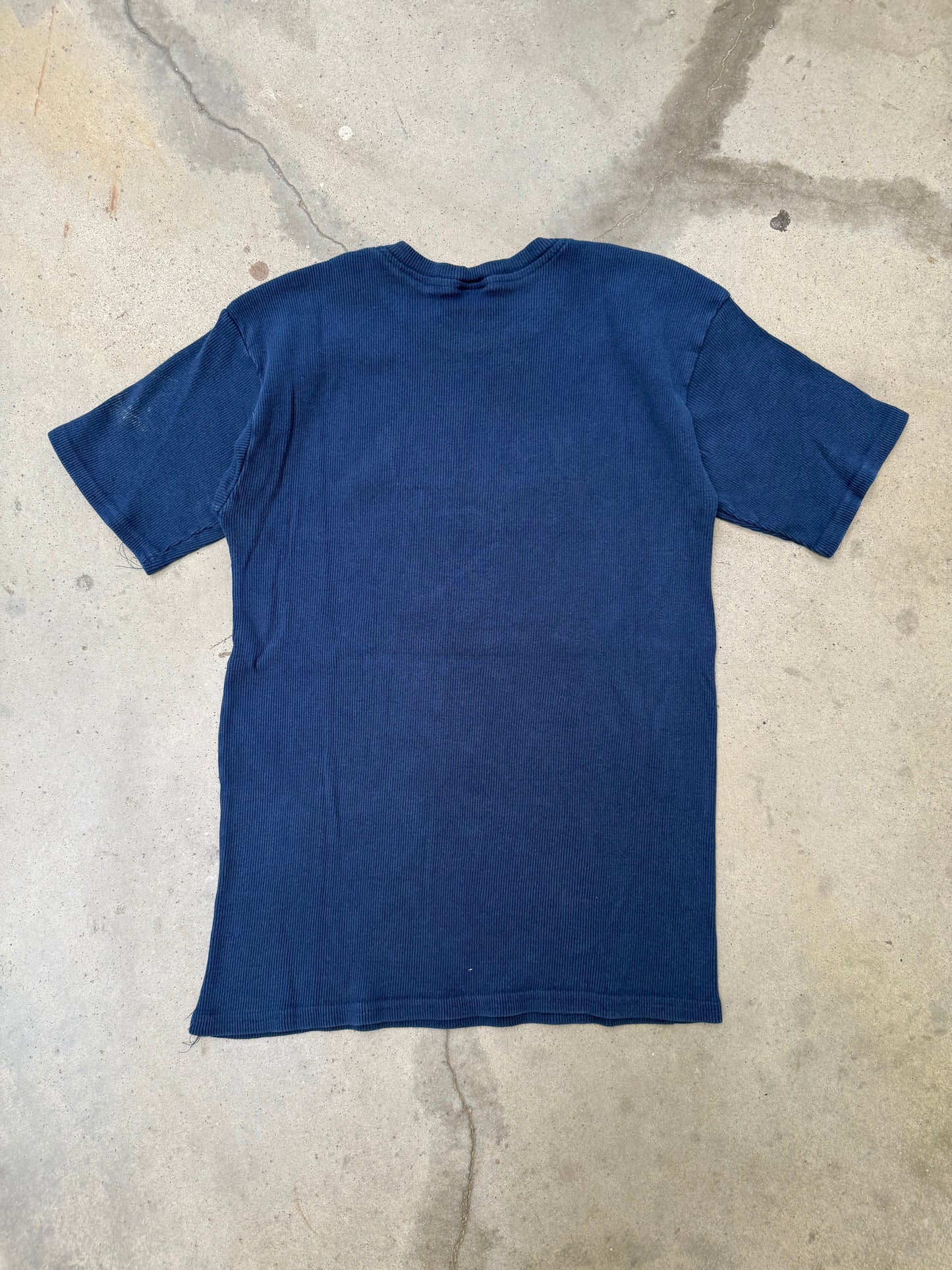 1990s Chanel Ribbed Bootleg Tee - L