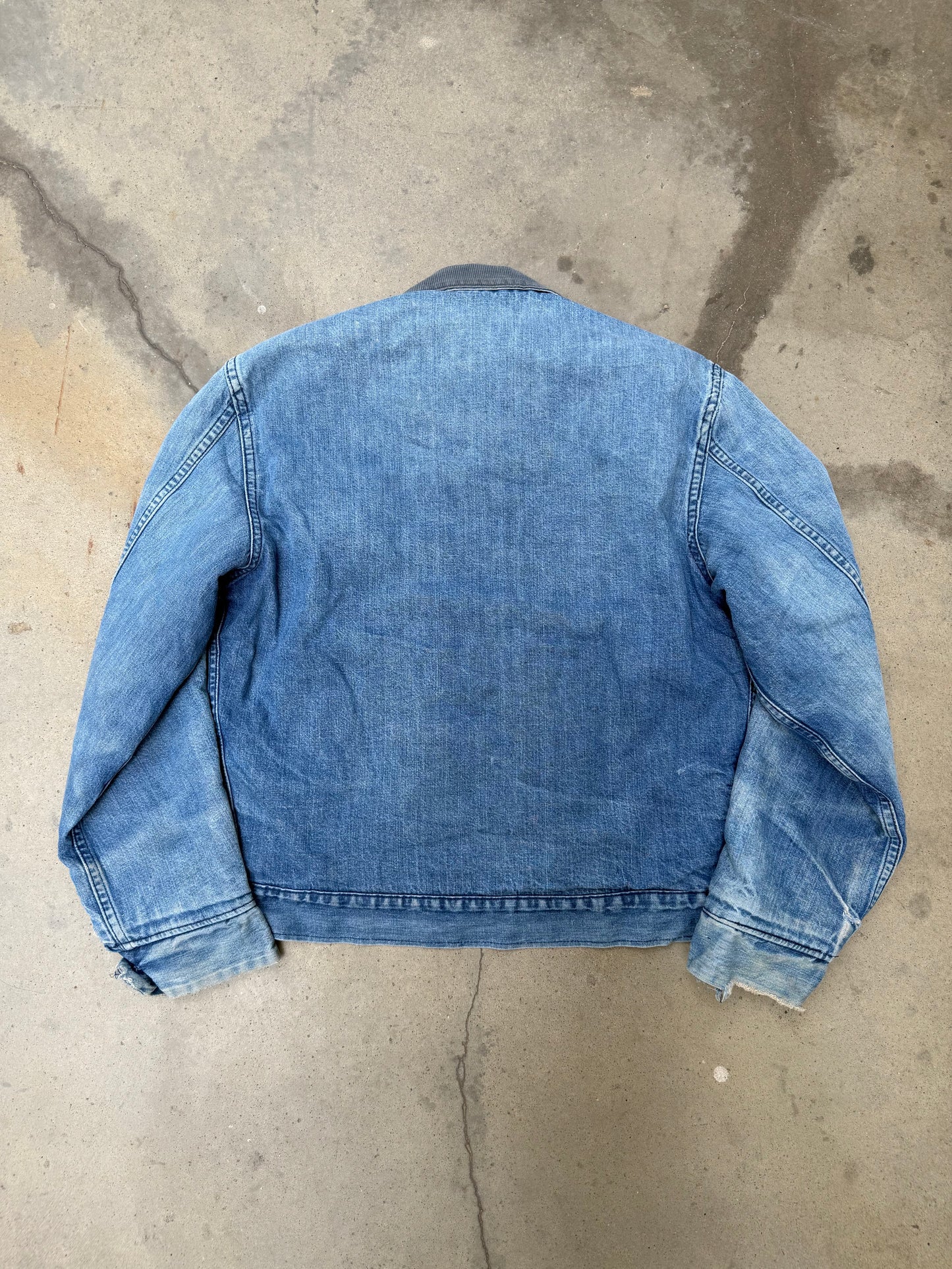 1980s Sears Boxy Denim Work Jacket - M
