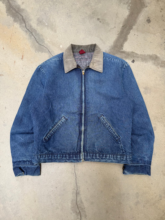 1980s Big Ben Boxy Denim Work Jacket - M
