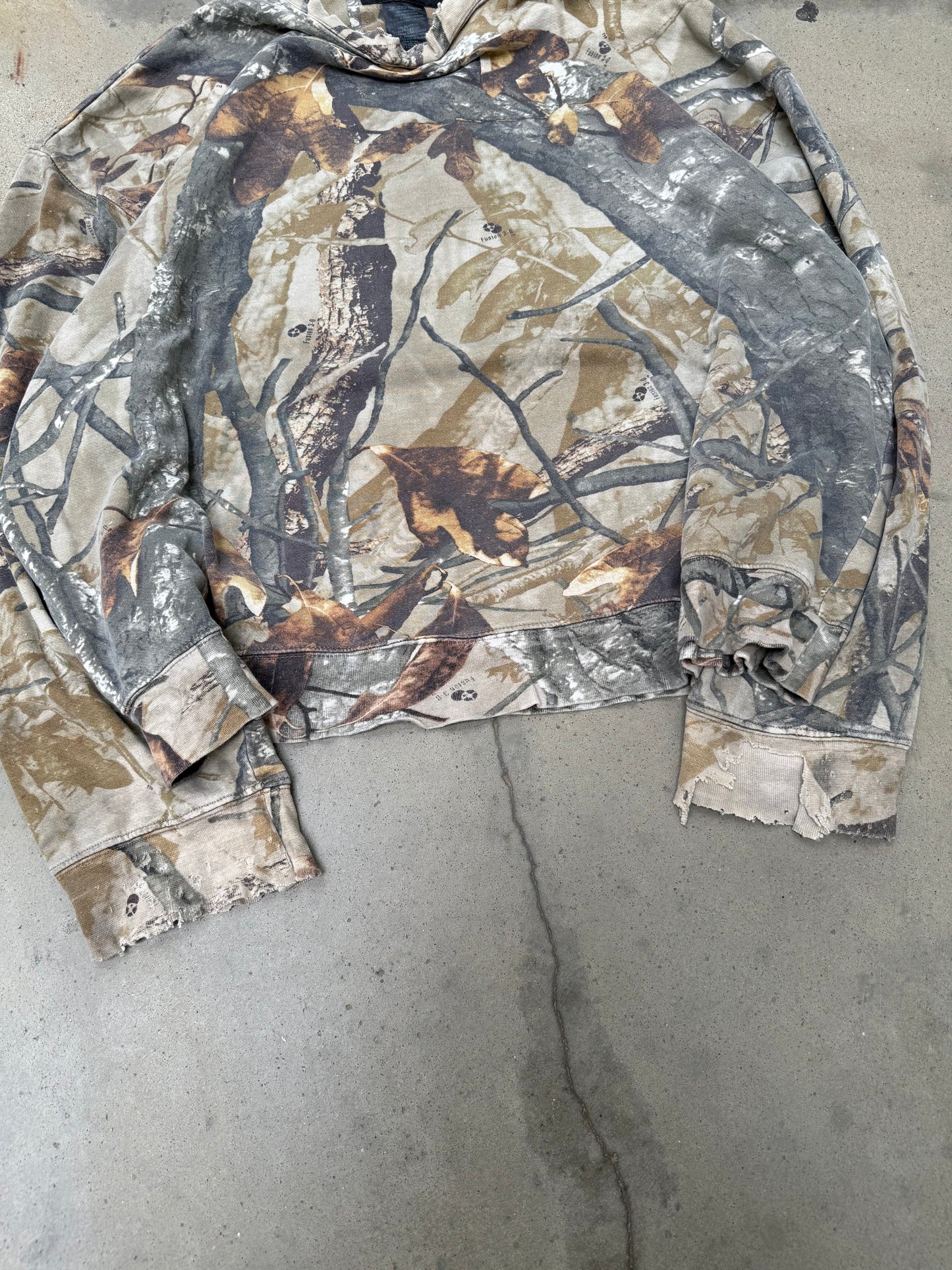 1990s Real Tree Camo Boxy Sweatshirt - XL