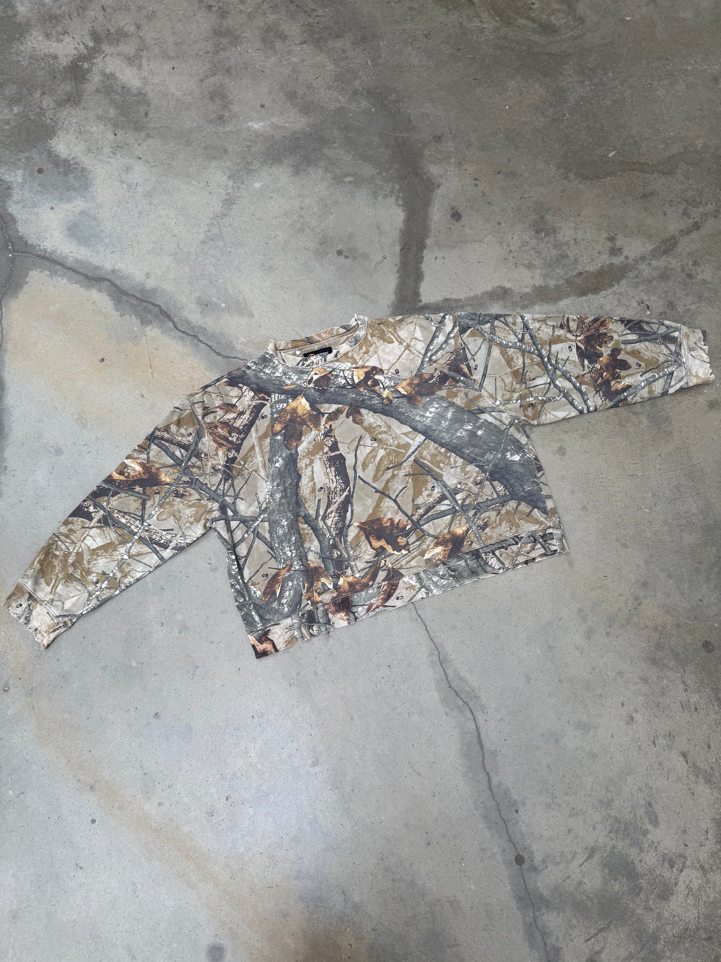 1990s Real Tree Camo Boxy Sweatshirt - XL