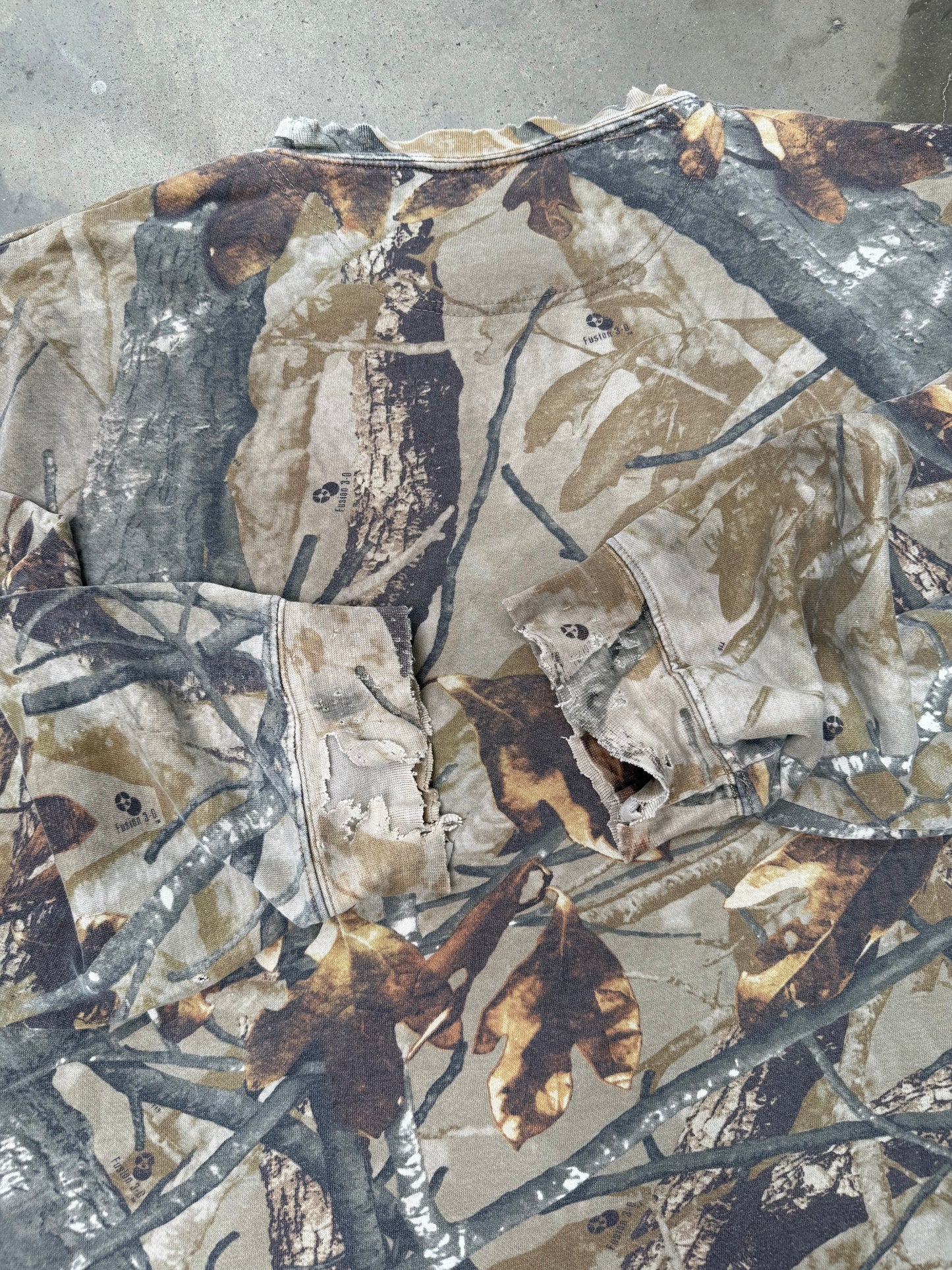 1990s Real Tree Camo Boxy Sweatshirt - XL