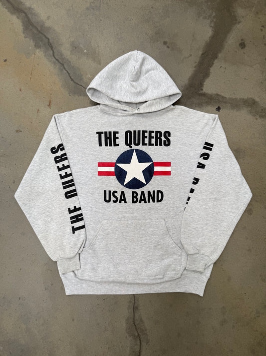 1990s The Queers USA Band Hoodie - L
