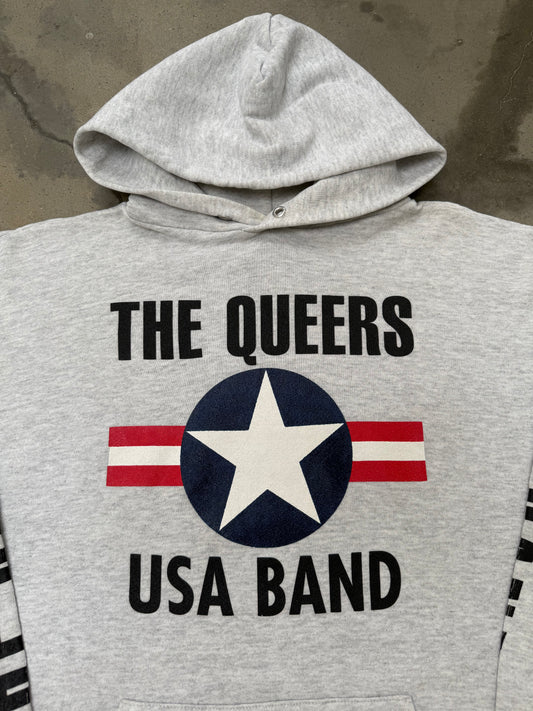 1990s The Queers USA Band Hoodie - L