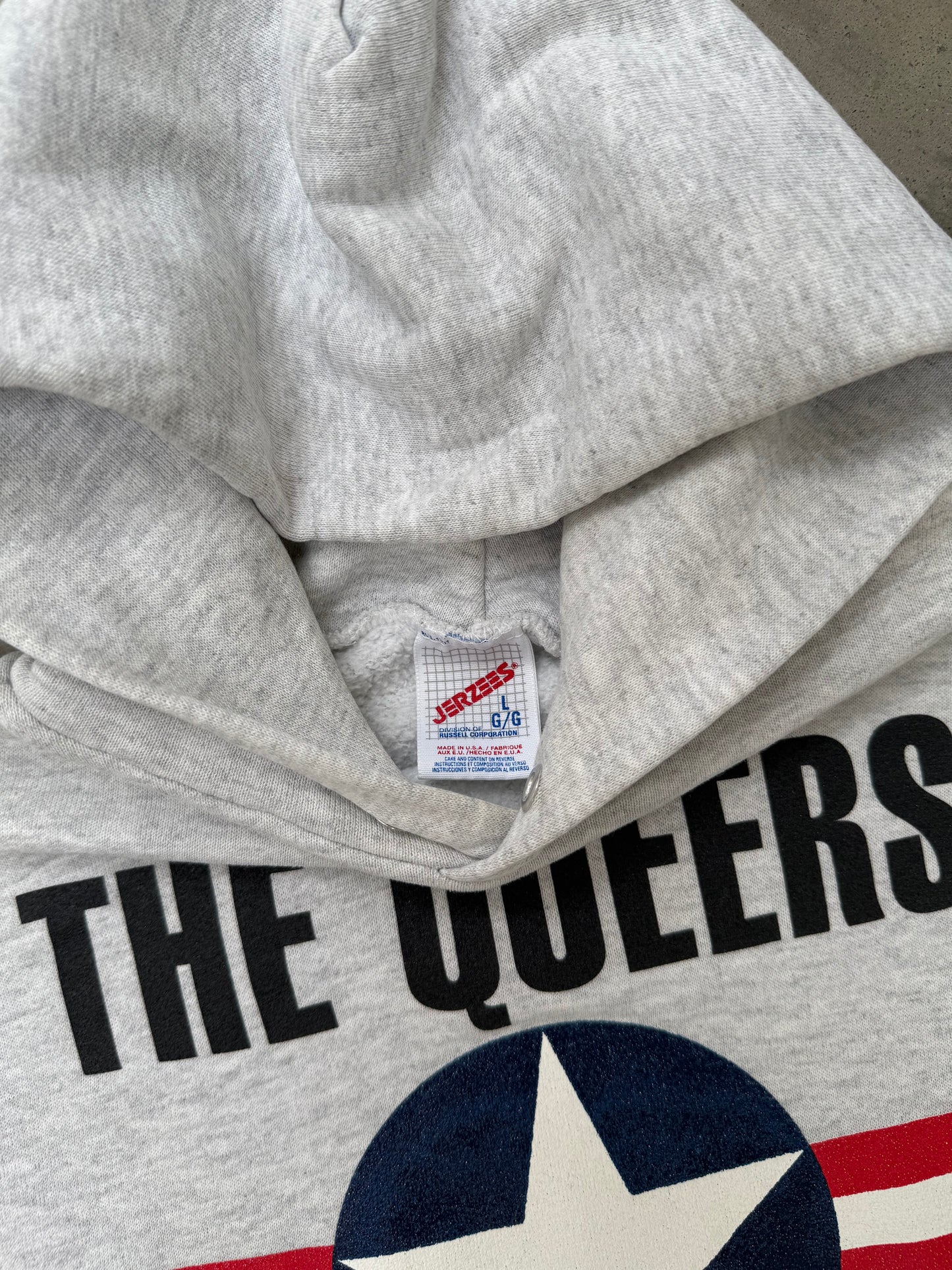 1990s The Queers USA Band Hoodie - L