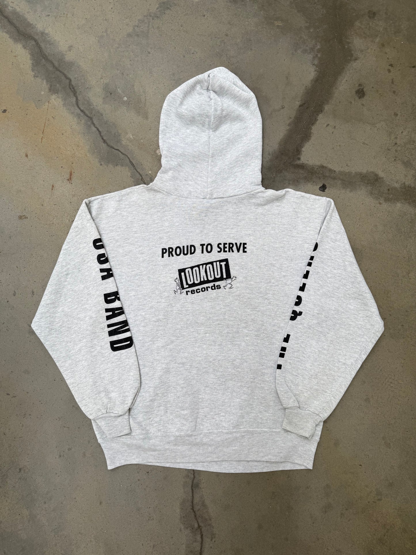 1990s The Queers USA Band Hoodie - L