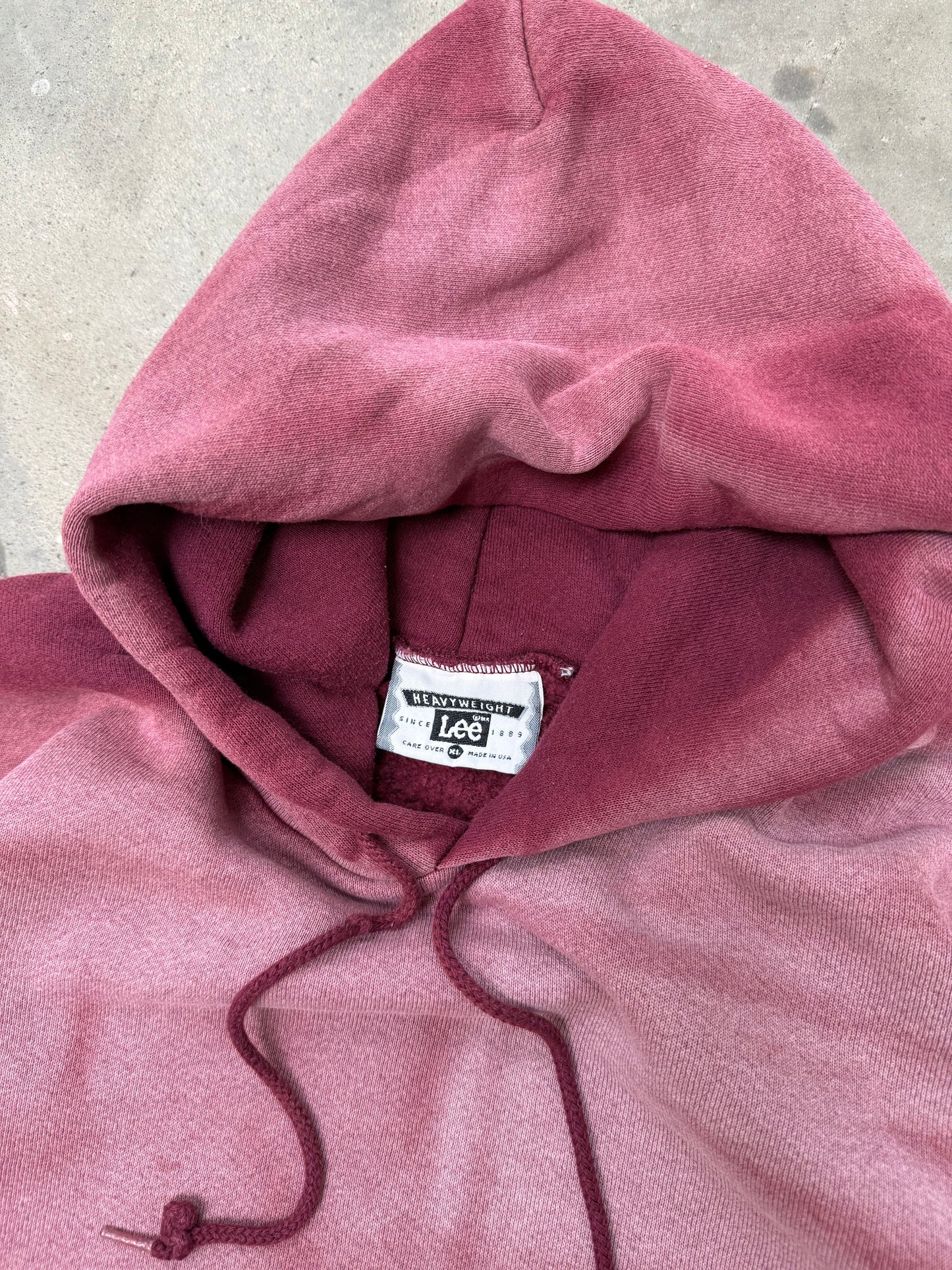 1990s Sun Faded Boxy Pullover Hooded Sweatshirt - XL