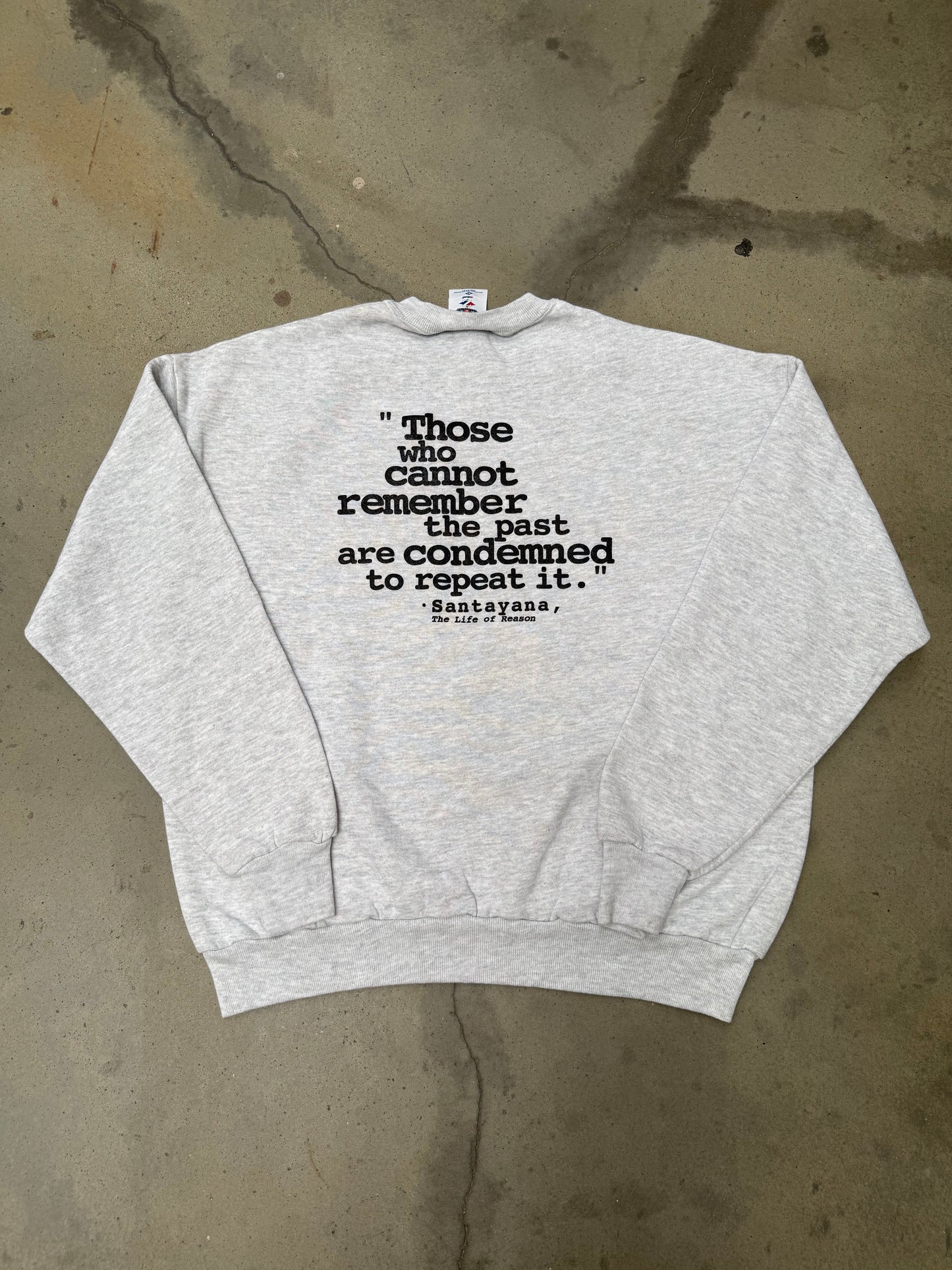 1990s Gun Reform Quote Sweatshirt - L