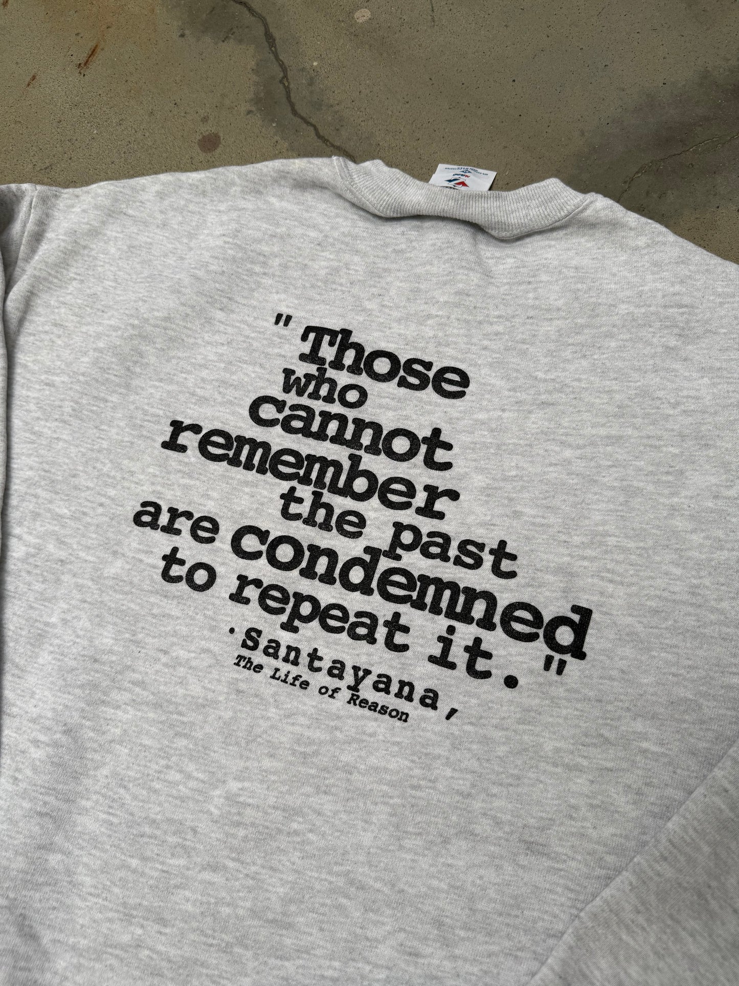 1990s Gun Reform Quote Sweatshirt - L