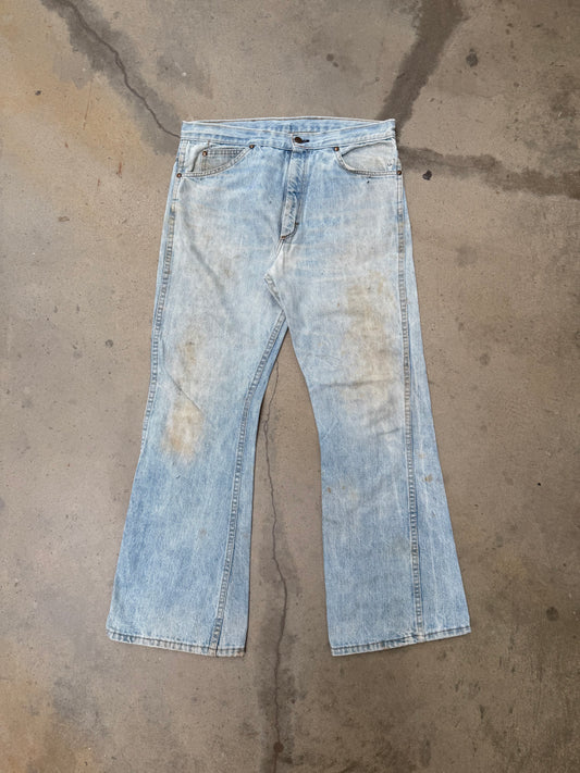 1970s Faded Bootcut Jeans - 34X30