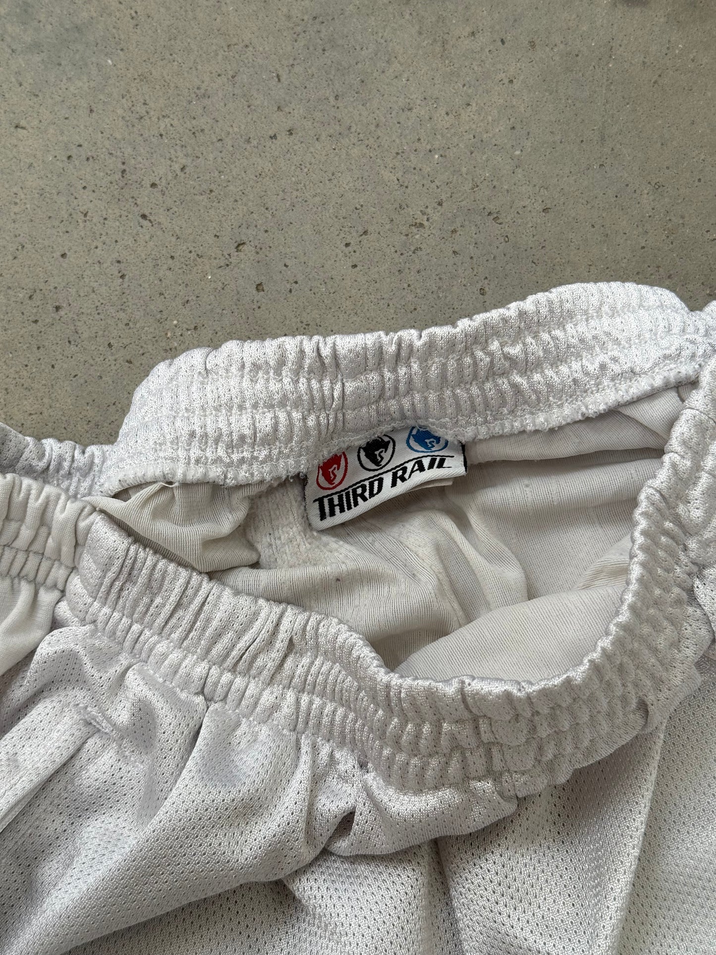 1990s Third Rail Mesh Devil Tear Away Sweatpants - L
