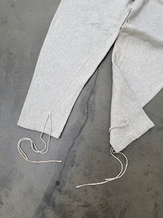 1960s Grey String Cinch Sweatpants - L