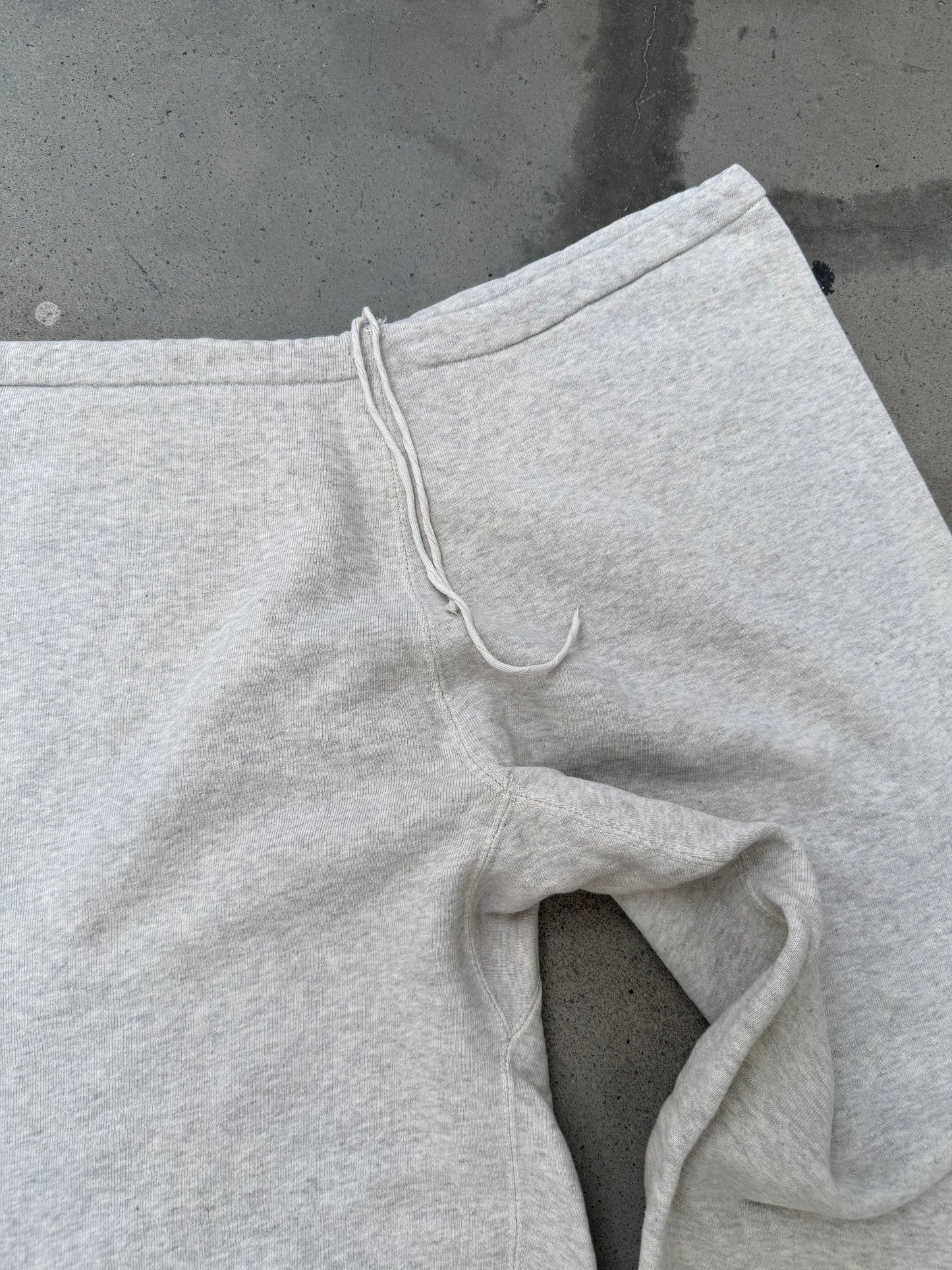 1960s Grey String Cinch Sweatpants - L