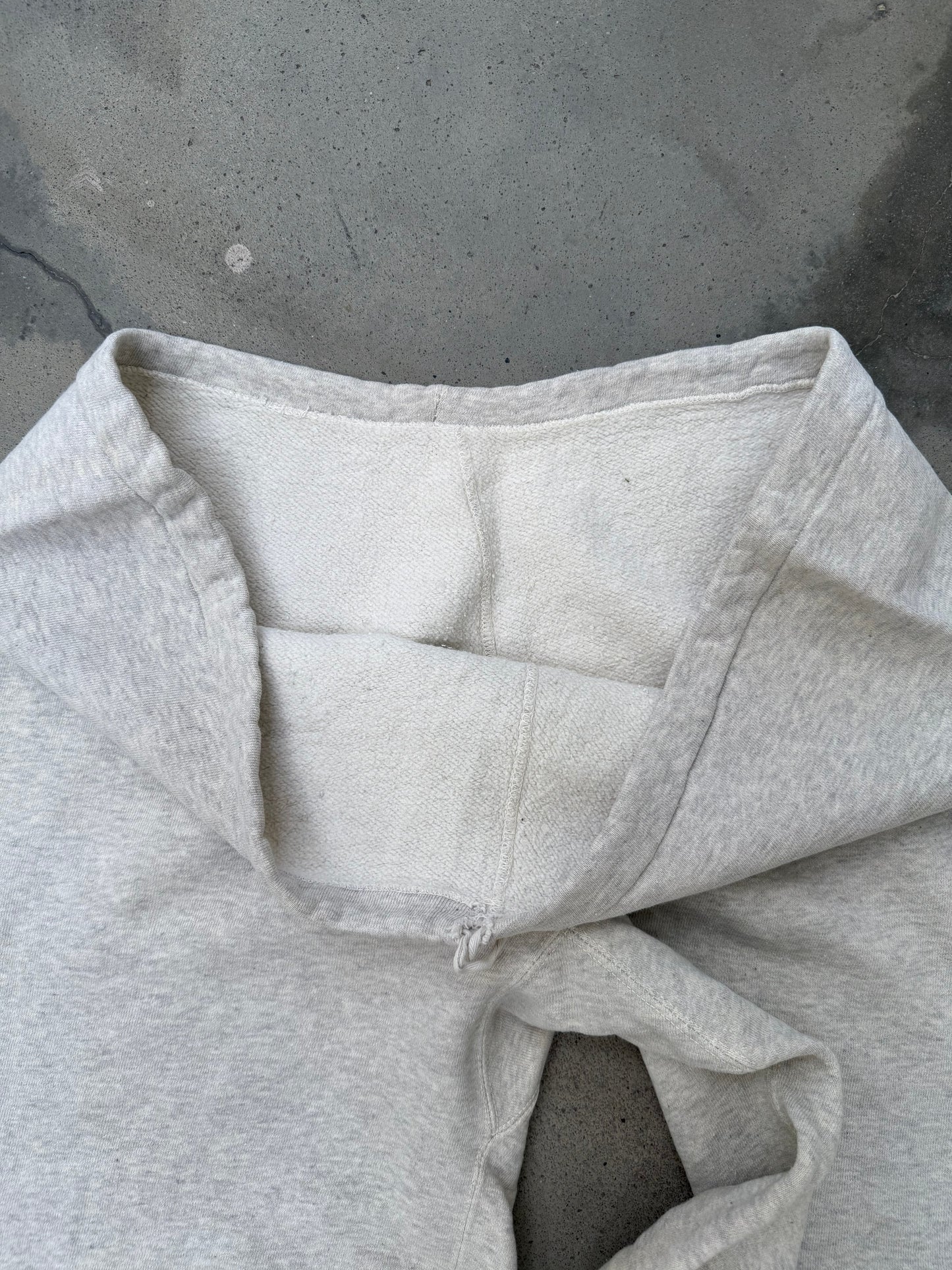 1960s Grey String Cinch Sweatpants - L