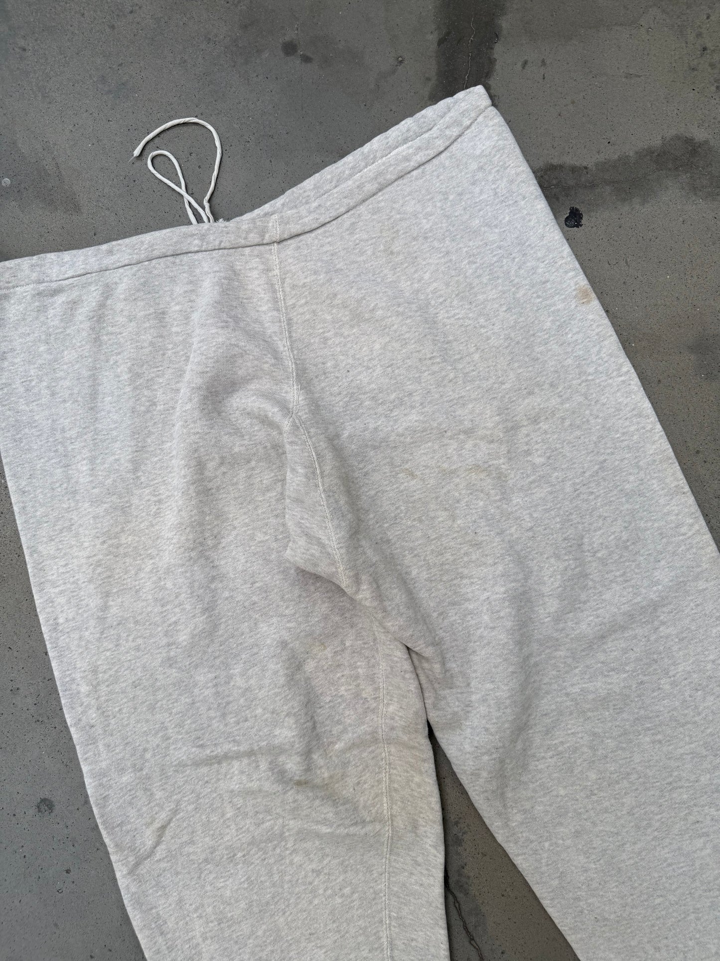 1960s Grey String Cinch Sweatpants - L
