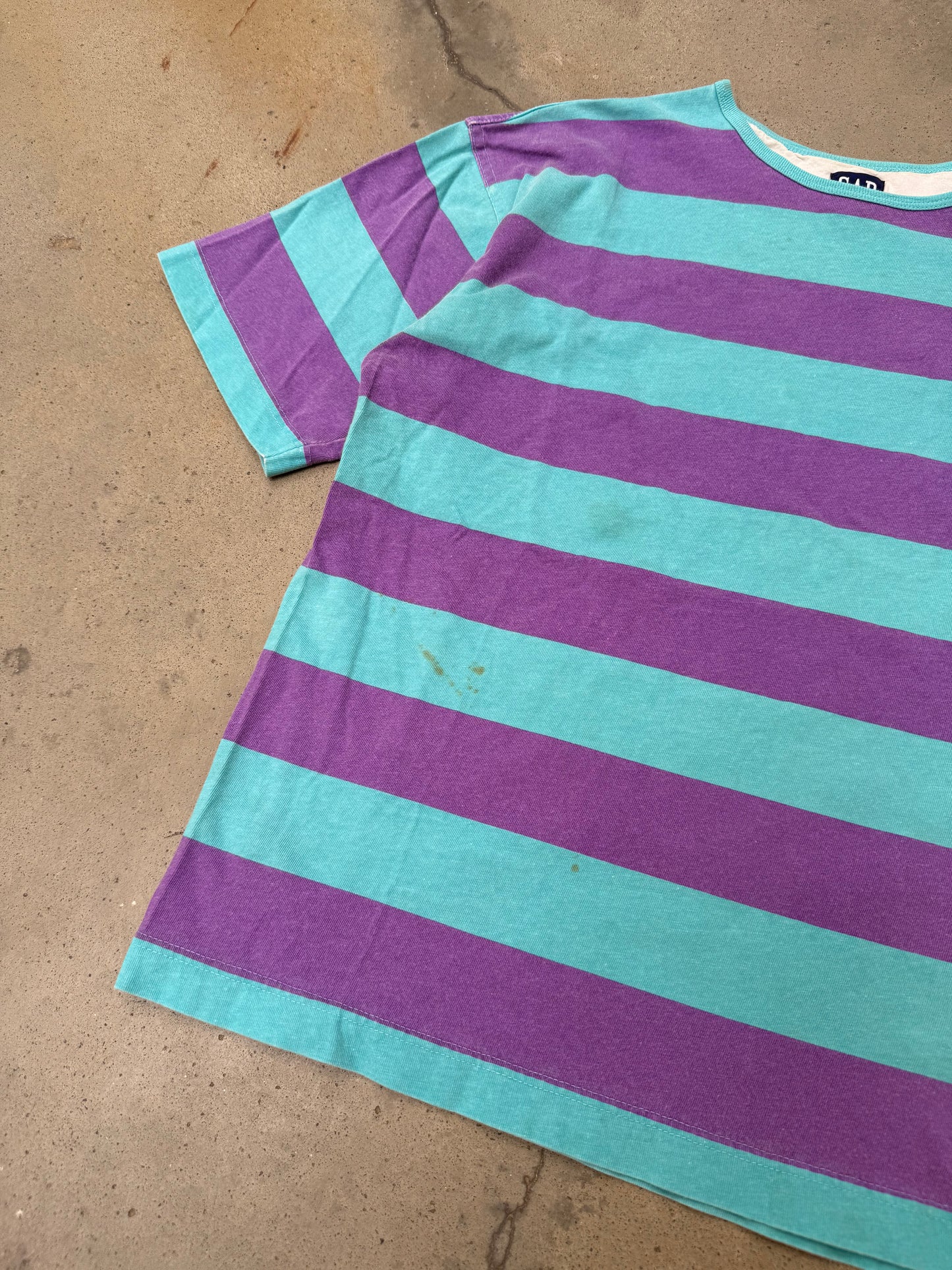 1990s Gap Striped Tee - S