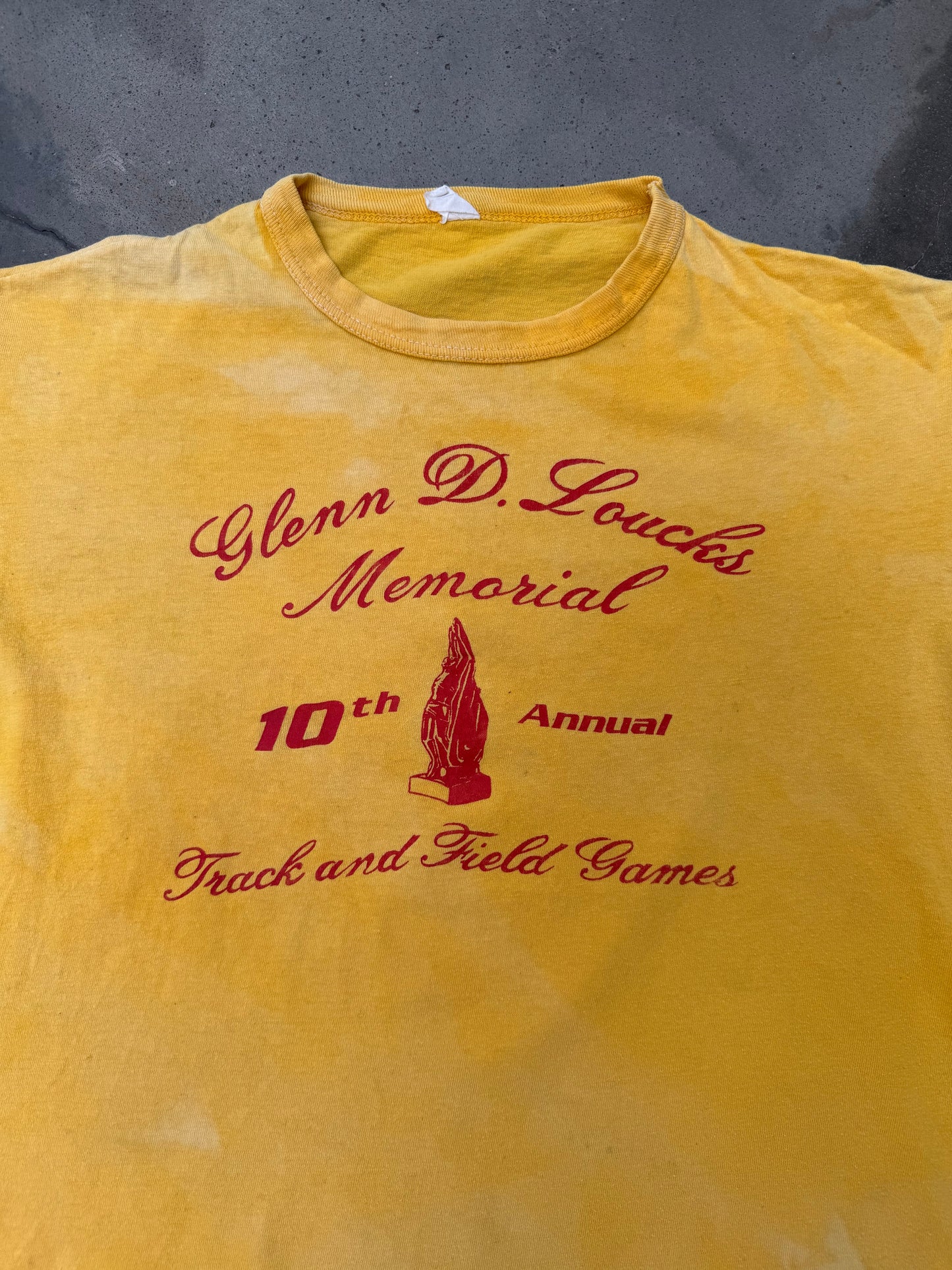 1970s Track And Field Tee - M