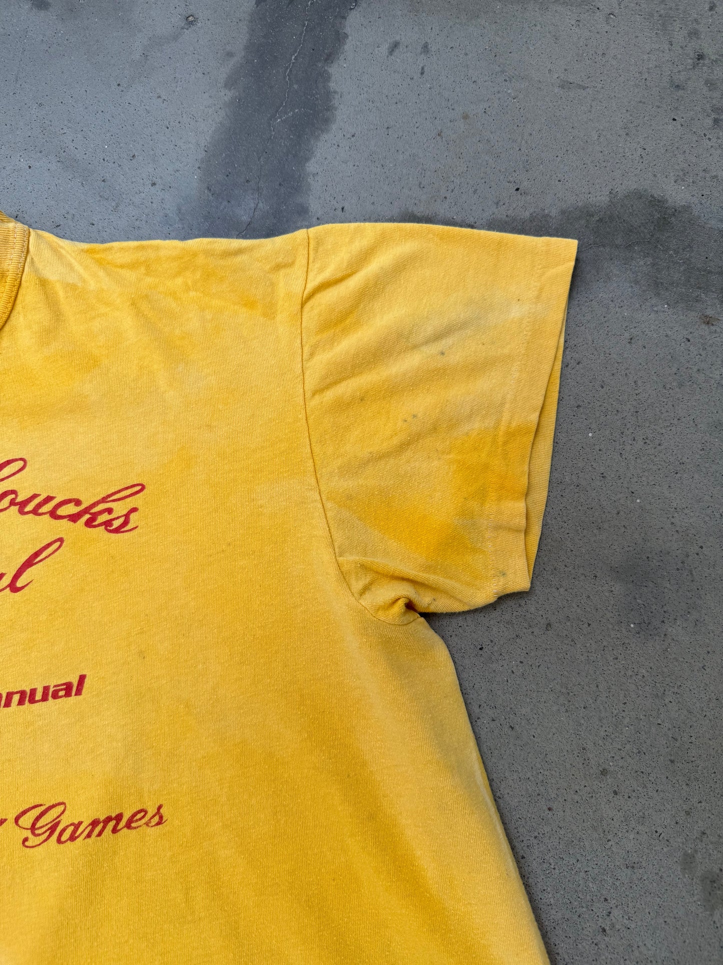 1970s Track And Field Tee - M