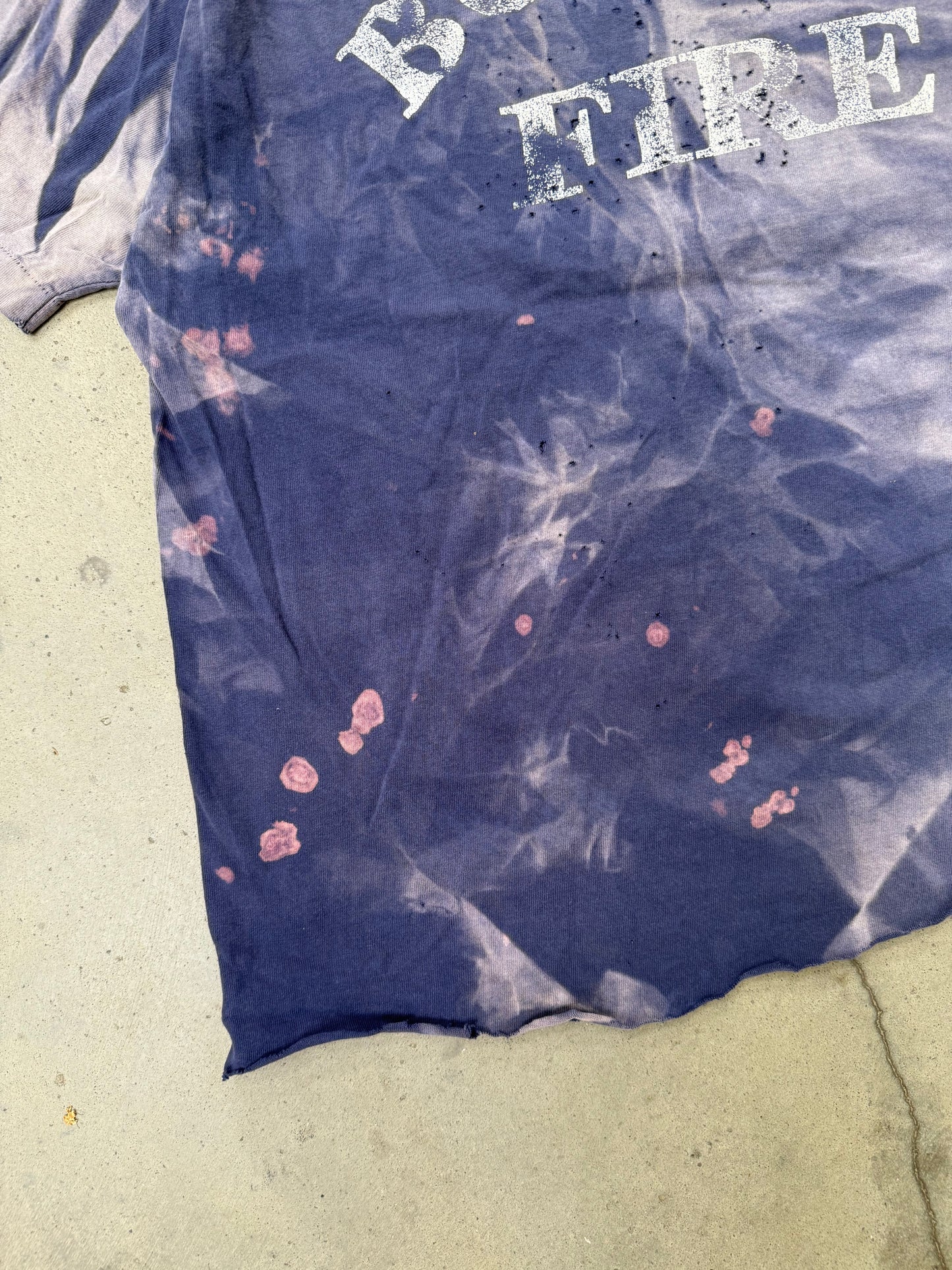 1990s Boston Fire Sun Faded Tee - XL