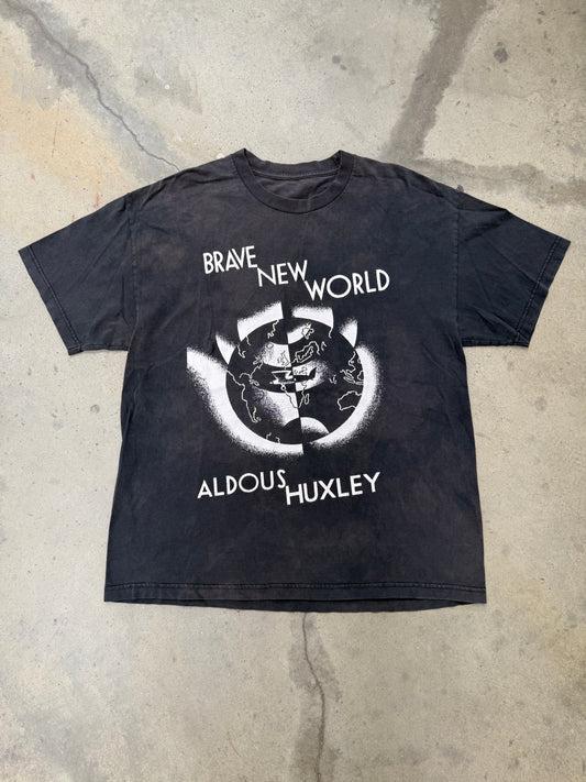 1990s Brave New World Book Tee - XL