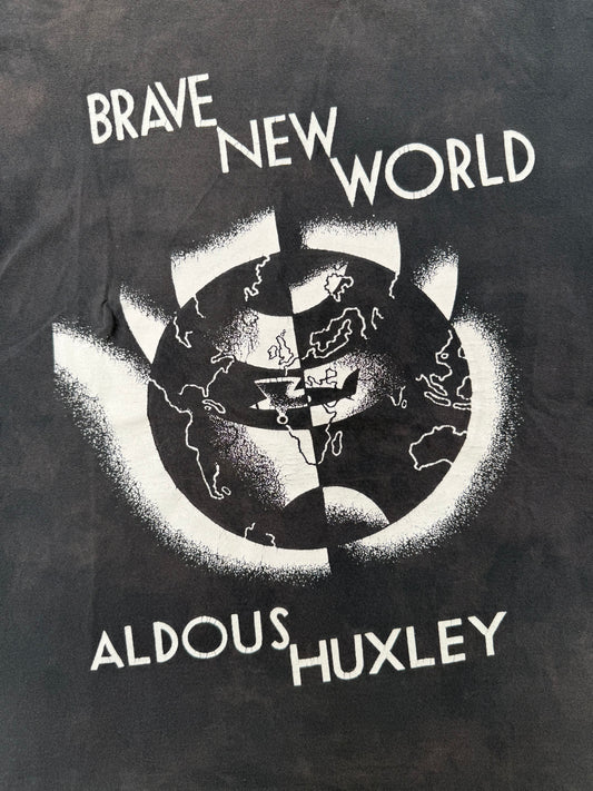 1990s Brave New World Book Tee - XL