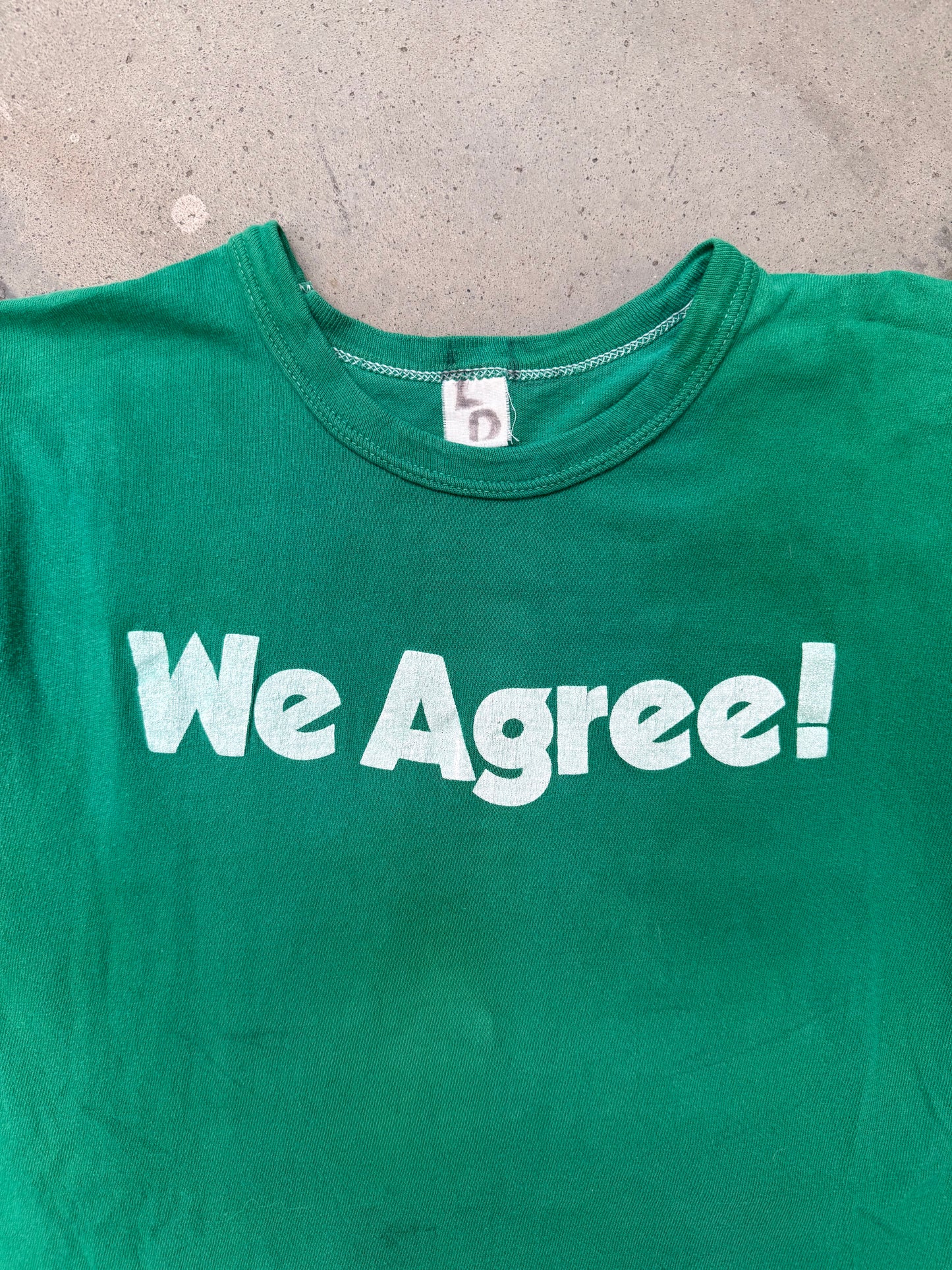 1970s We Agree Tee - M