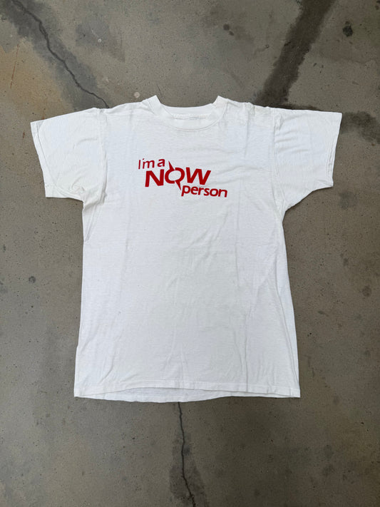 1980s I'm A Now Person Tee - M