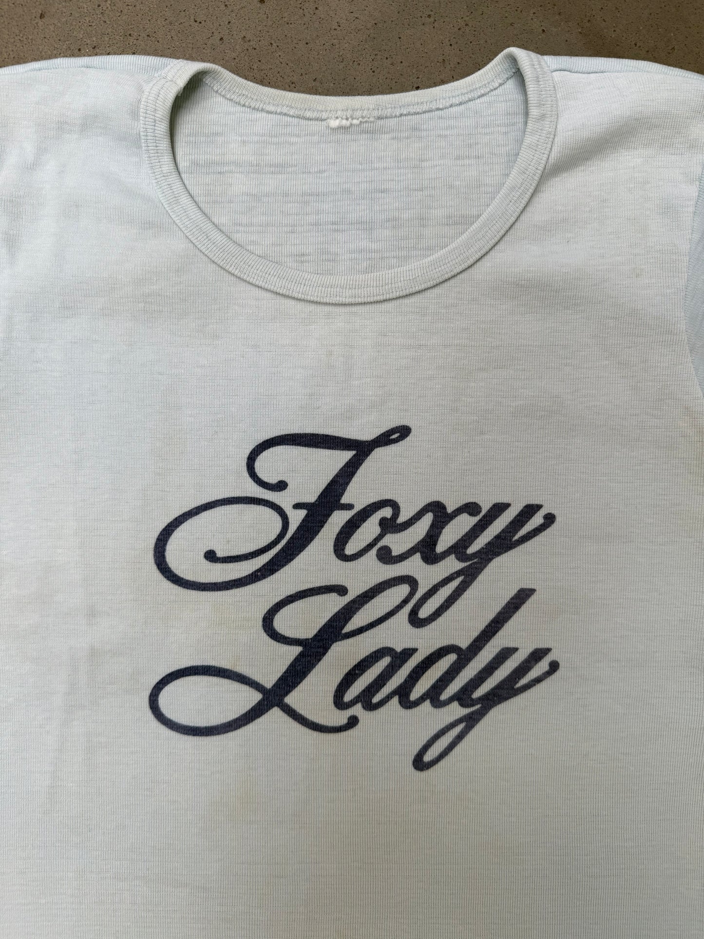 1970s Foxy Lady Baby Tee - S