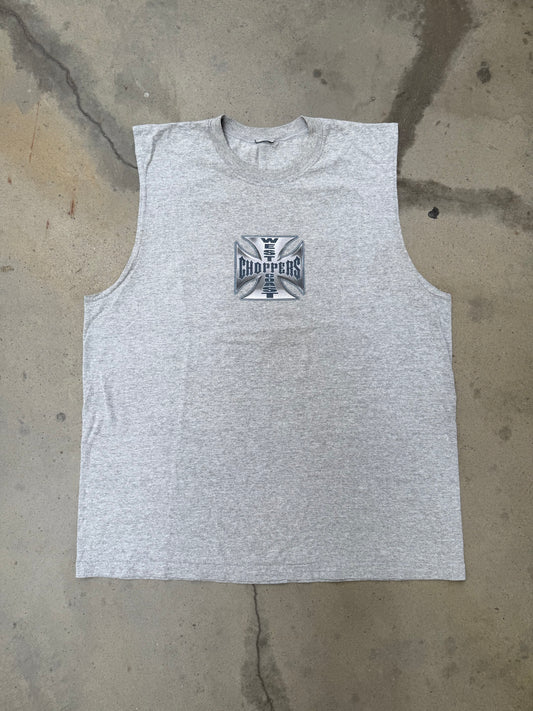2000s West Coast Choppers Sleeveless Tee - XL