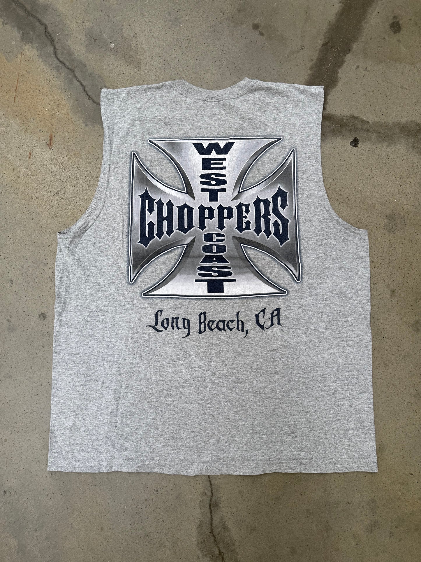 2000s West Coast Choppers Sleeveless Tee - XL